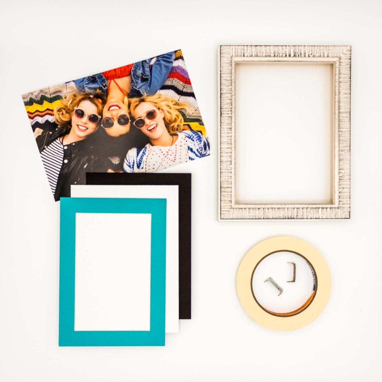 11x14 Mat for 8.5x11 Photo - Precut Aquamarine Blue Picture Matboard for Frames 11 x 14 Inches - Bevel Cut to Display Art 8.5 x 11 - Acid Free Pack of 100 MATS with Backing Boards & Clear Bags