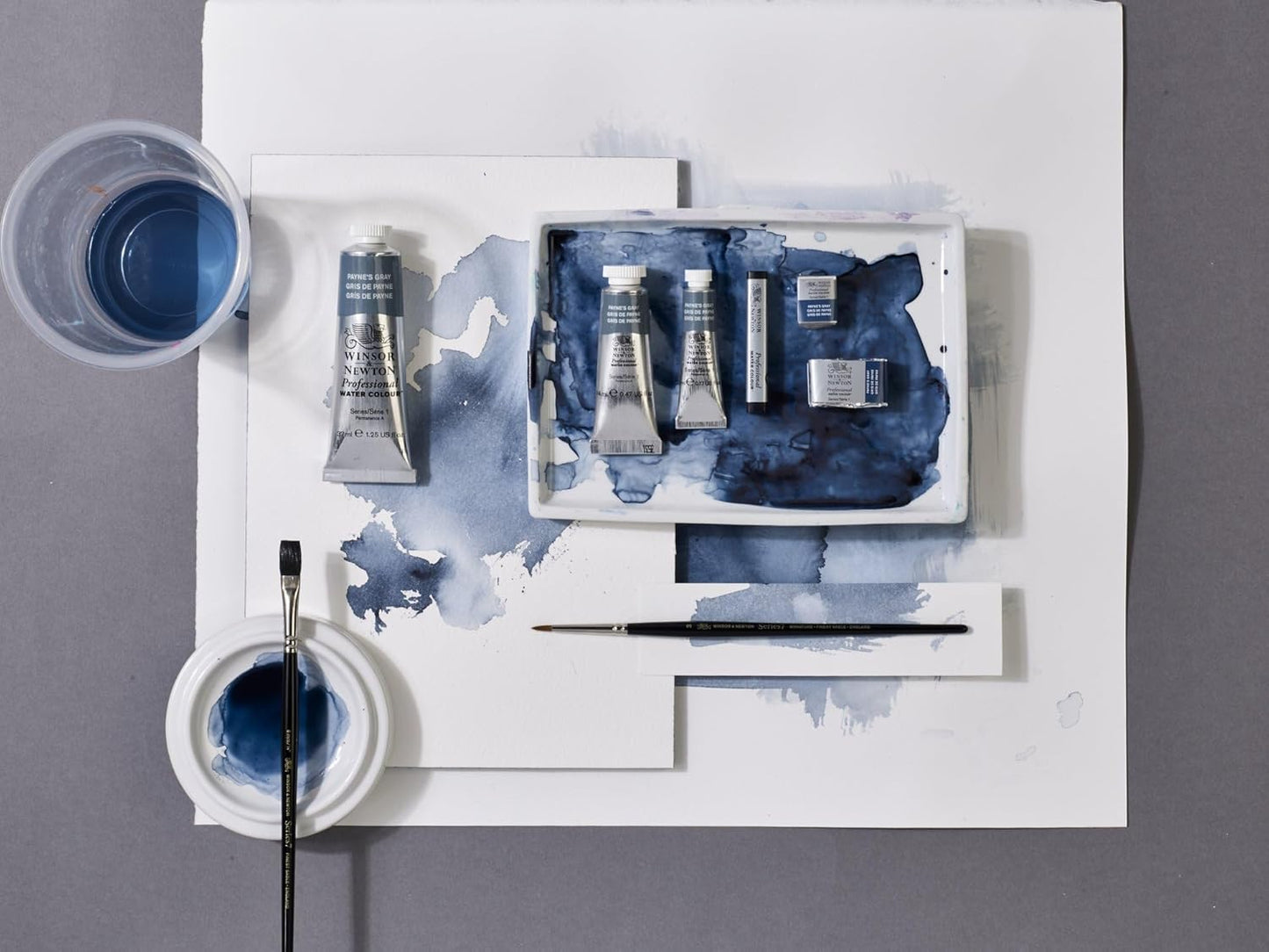 Winsor & Newton Professional Water Colour Paint, Half Pan, Aqua Green