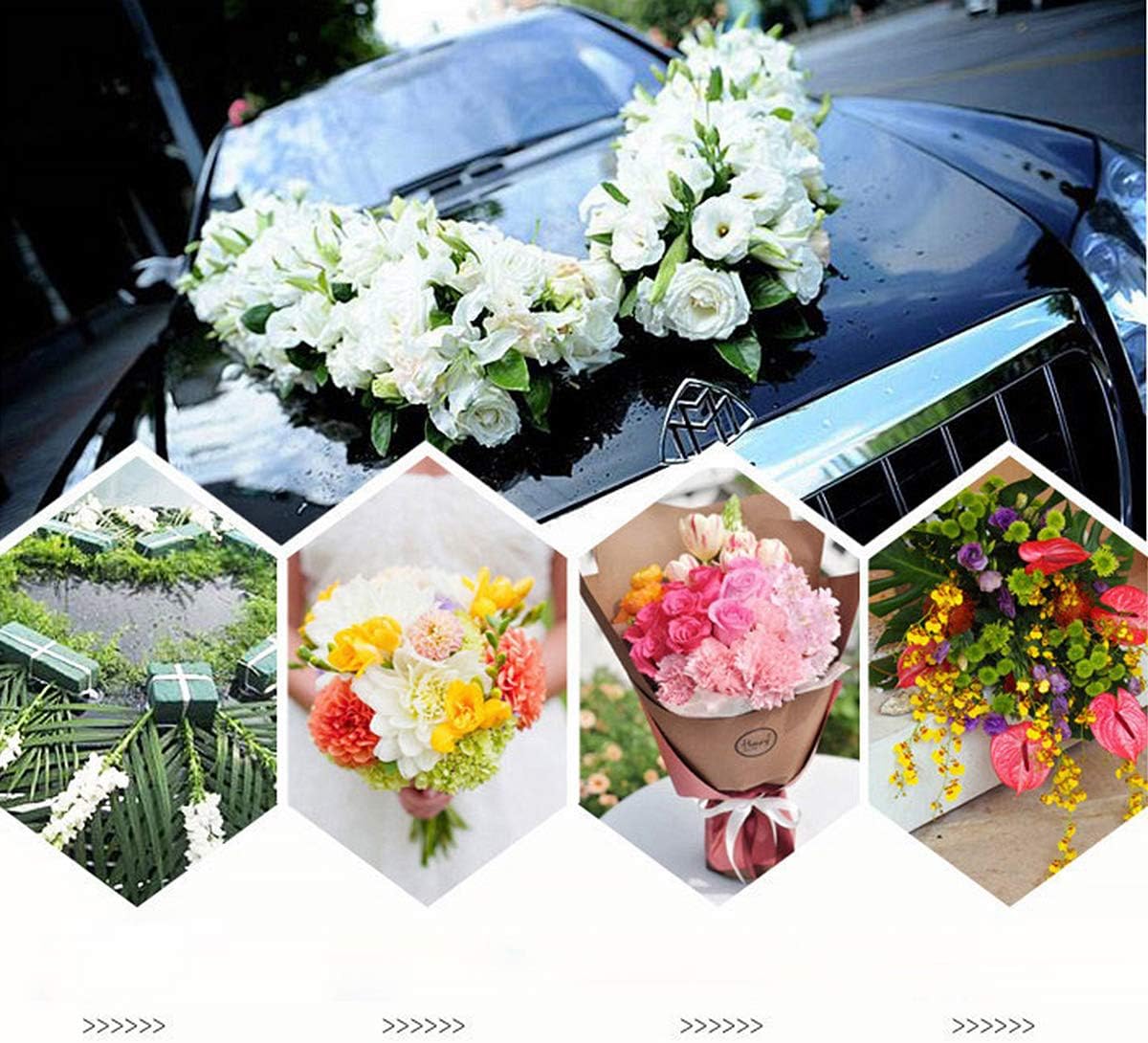 6 PCS Floral Foam Bricks, Florist Flower Foam Green Bricks Flower Arrangement Brick Supplies for Florist Craft