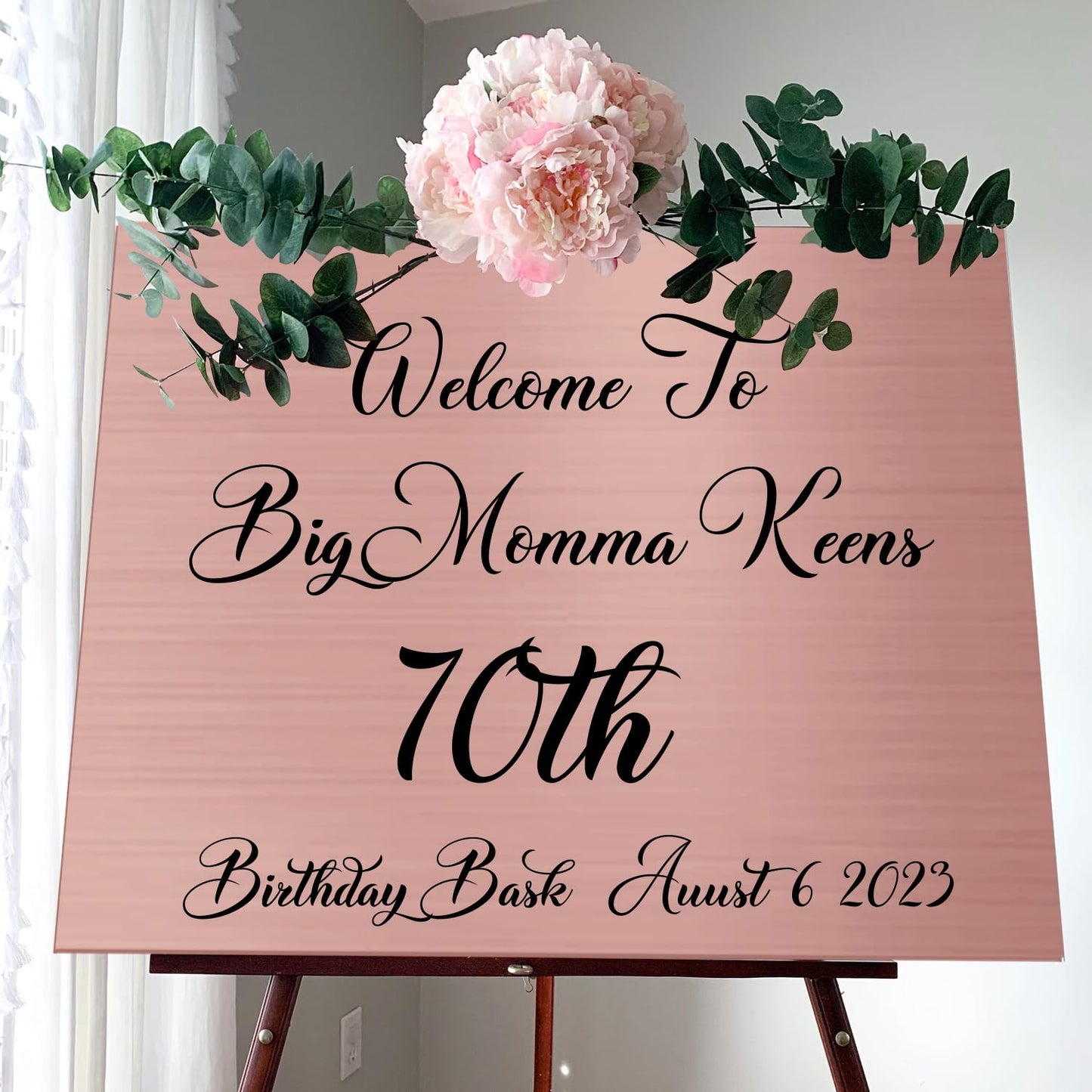 5PCS Laser Engraving Double Color ABS Plastic Sheet,Two-Tone Laserable Engraving Plastic Sheets for Name Badge,Office Label,Laser Product,Size 11.73" x 11.73",Brushed Rose Golden/Black