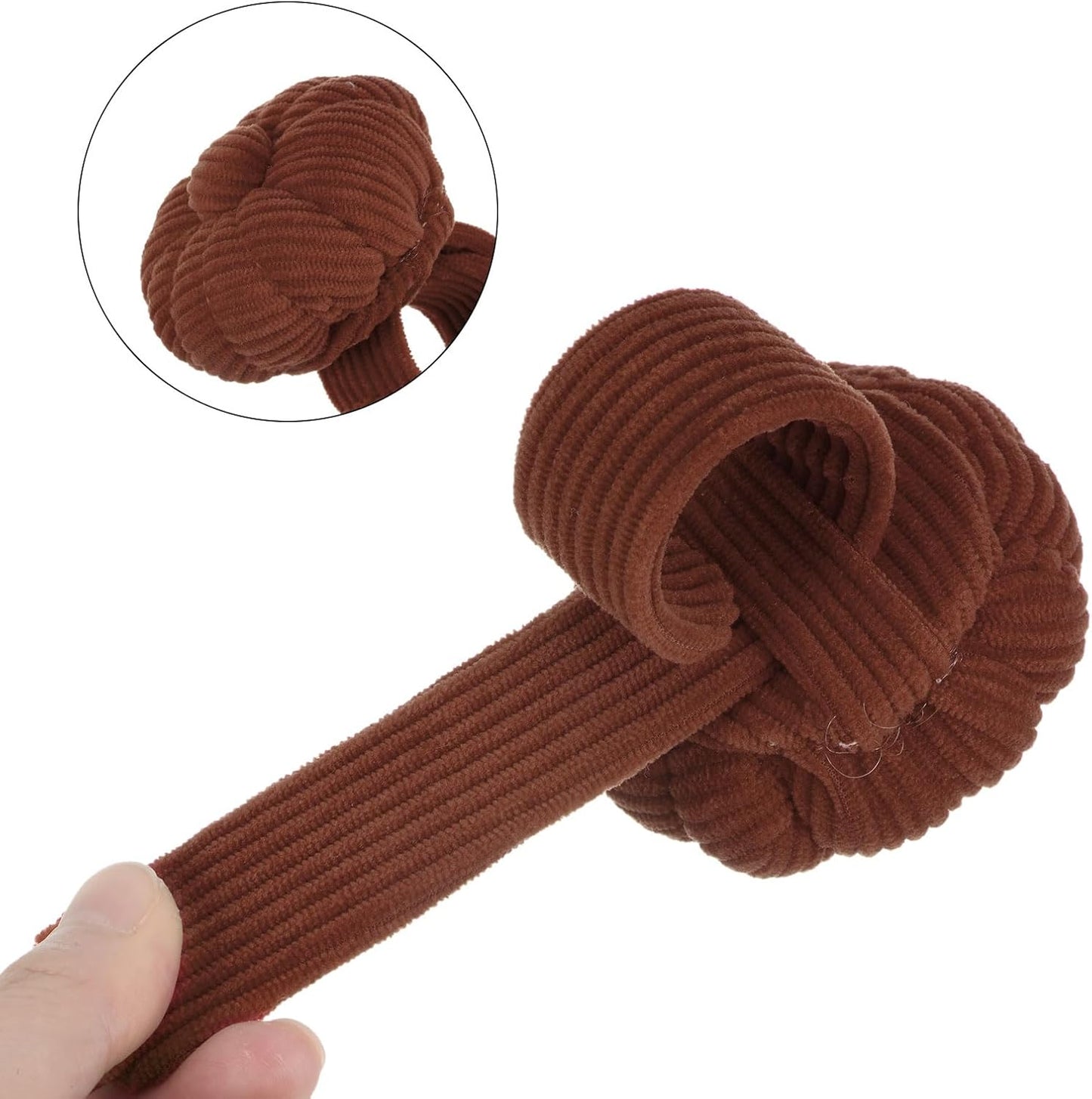 HARFINGTON Wrist Pin Cushions Band Sewing Needle Cushion Needle Holder Pincushions with Adjustable Strap Fit All Wrist Sizes for Sewing Quilting Needlework DIY Crafts, Coffee