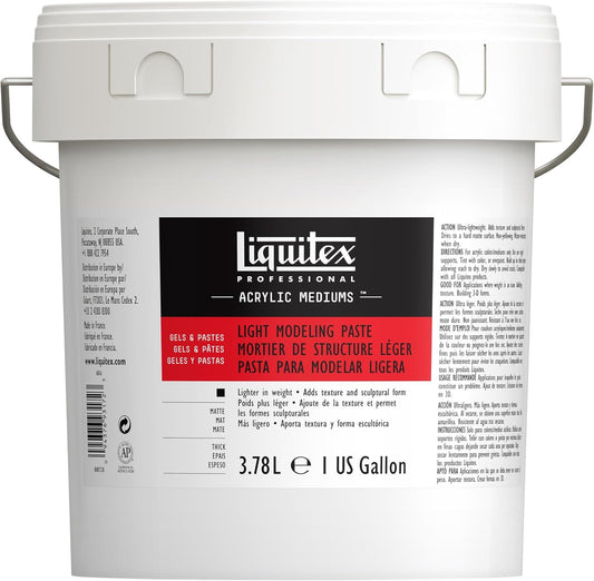 Liquitex Professional Light Modeling Paste. 3.78L (128-oz)