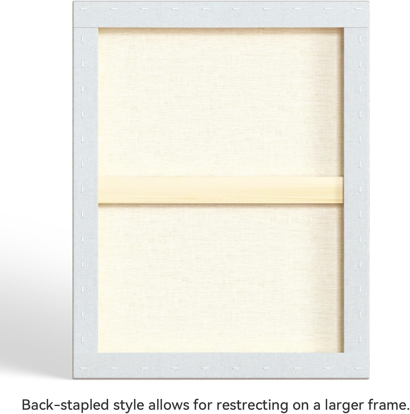 PHOENIX 22x28 Inch 2 Pack Gallery Canvas - 1.5 in Thick Large Canvases for Painting - Deep Edge 100% Cotton 11 Oz. Gesso Primed White Blank Professional Canvas Oil & Acrylic Paints