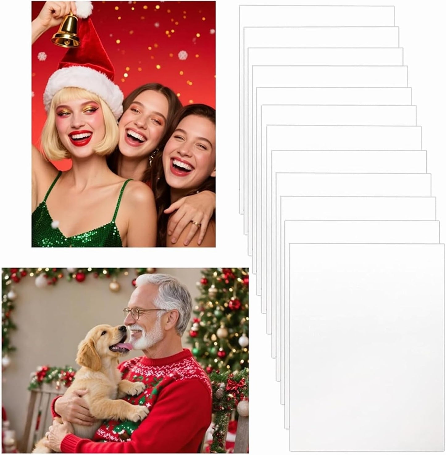 12pcs Sublimation Metal Photo Blanks 16x20 Inch - Make Your Permanent Photo Posters Signs, Sublimation Aluminum Blank for Crafters Small Businesses DIY Enthusiasts (Thickness 0.45mm)