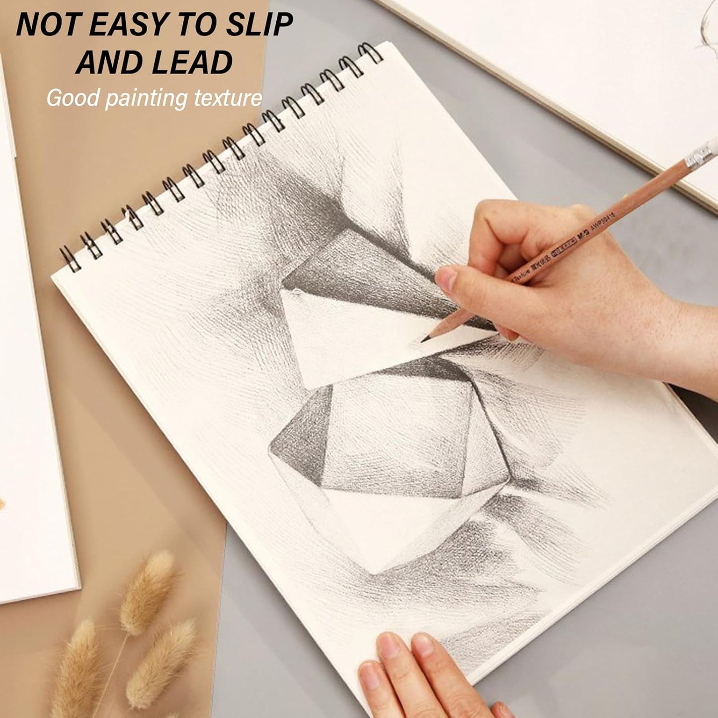 Cabreche Cute Sketchbook Top Spiral Bound Sketch Pad, 9 x 12 inch,100GSM Thick Paper,50 Sheets 100 Pages,Art Sketch Book Artistic Writing Drawing Paper for Girls Women Beginners-Sea Turtle