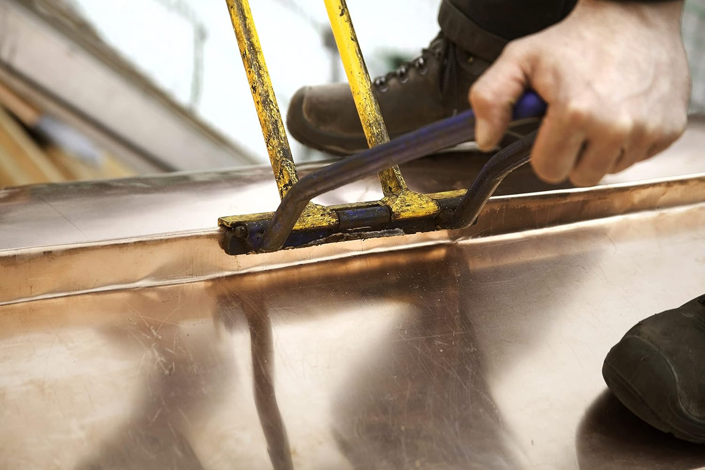 EAGLE 1: 12" x 12" 26 Gauge Sheet Metal Squares (3 Pack Per Order, Multiple Colors) Great for Arts, Crafts, DIY Home or Work Projects (6" X 6", Copper)