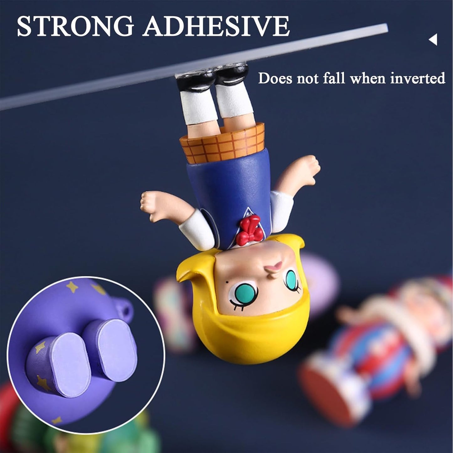 Adhesive Stick dots Two-Sided Sided Mounting Putty Stick Tack for Wall Hanging Crafts Balloons Festival Party Decorations,Clean Removable(0.39"*0.39"-500)