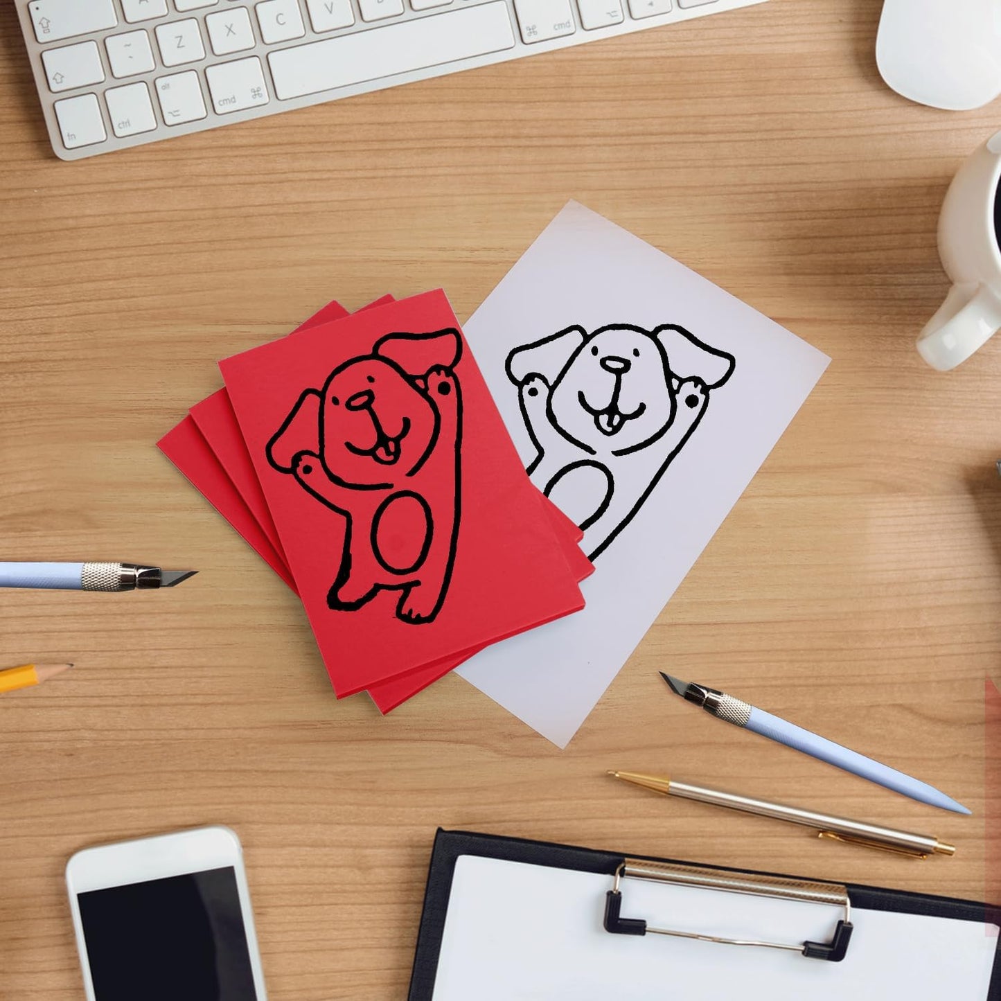 25 Pcs 4"x6" Rubber Carving Blocks, Linoleum Blocks, Stamp Carving Blocks for Printmaking, Linocut Artists, Crafts and More,red by KUKLIPJIM.