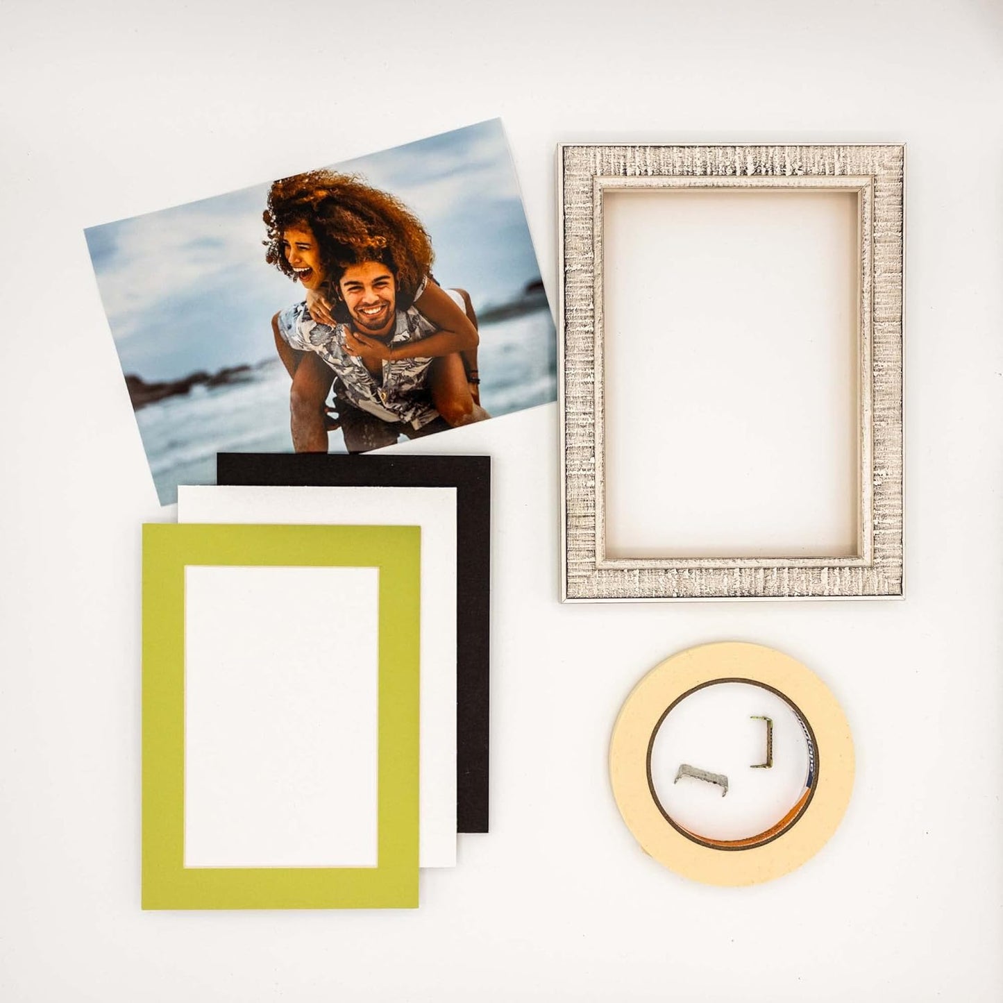 11x14 Mat for 8.5x11 Photo - Precut Pistachio Green Picture Matboard for Frames Measuring 11 x 14 Inches - Bevel Cut Matte to Display Art Measuring 8.5 x 11 Inches - Acid Free Pack of 25 MATS