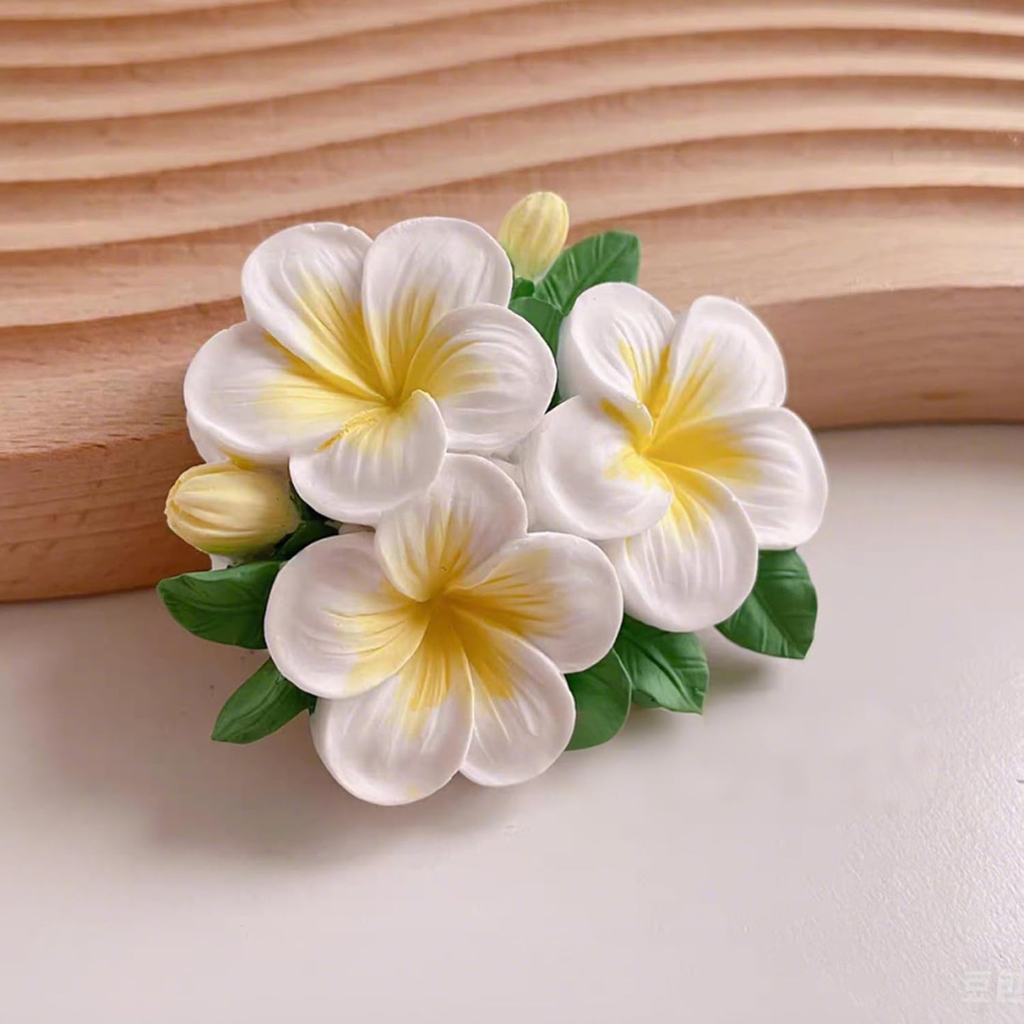 2Pcs Frangipani Flower Candle Wax molds Silicone Shapes for Wax Candles Making Valentine Flower Silicone Large Candle Wax Making molds for Candles moldes de silicona Flores para velas