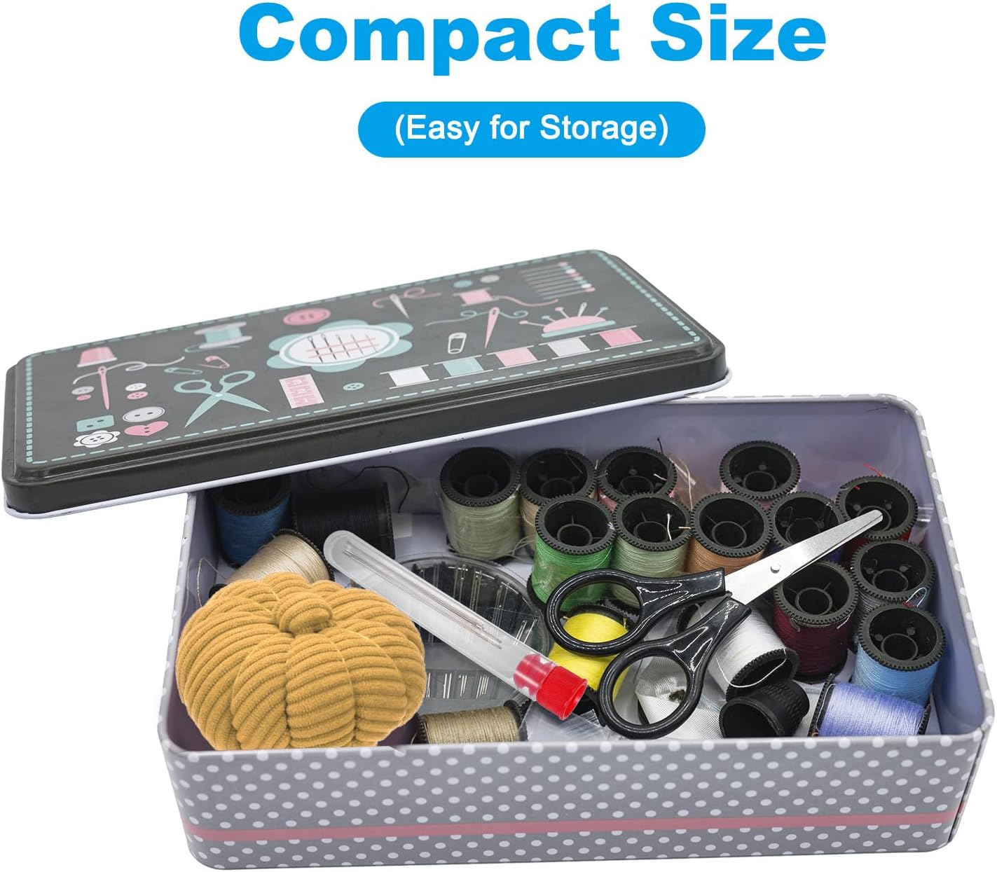 PATIKIL Wrist Pumpkin Pin Cushion, Snap Pin Cushion with Elastic Strap Ring Portable Embroidery Needle Pin Storage for Hand Craft Knitting, Yellow