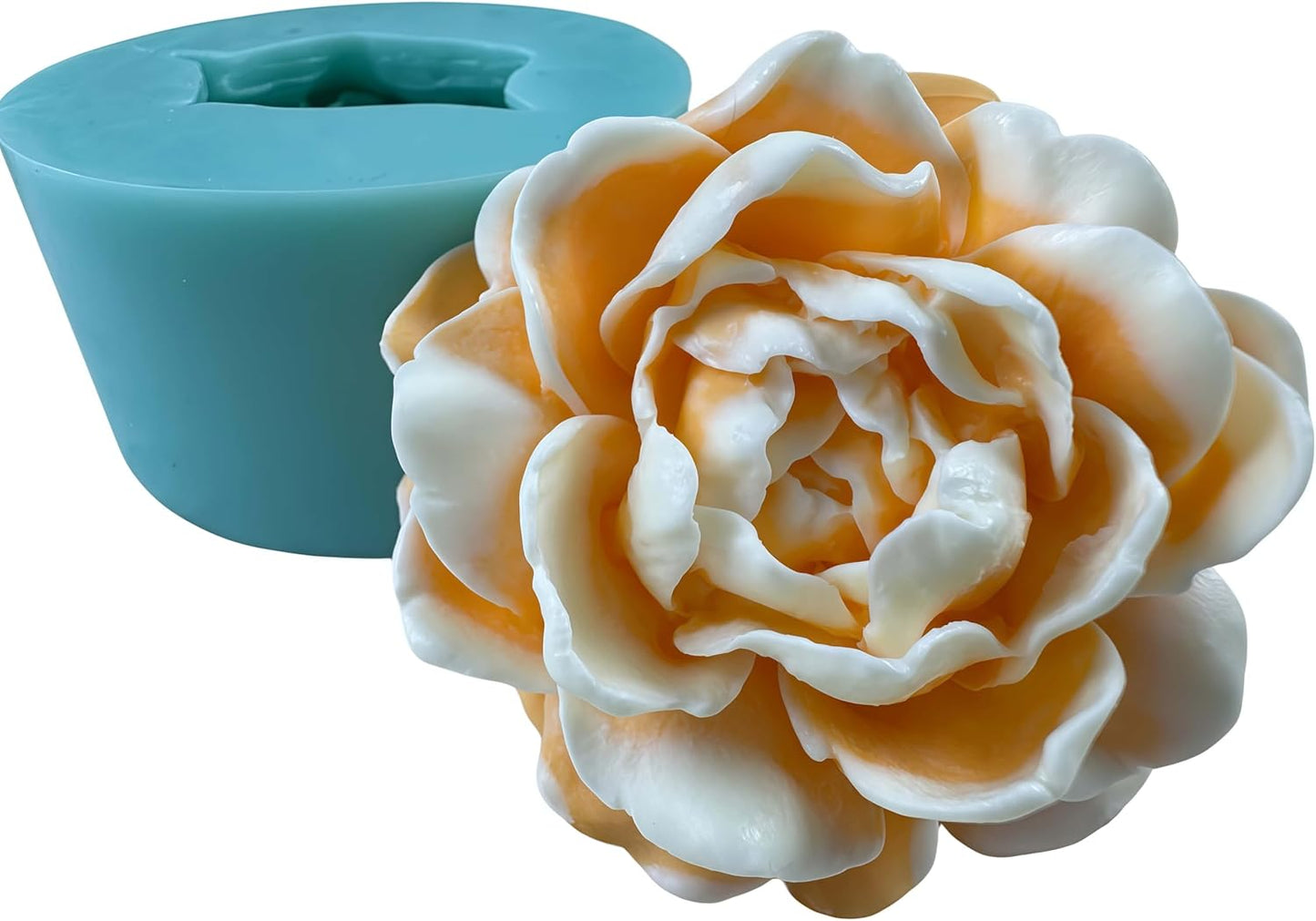 3D Jasmine Flower DIY Silicone Mold for Mousse Cake,Chocolate,Gum,Jelly,Ice,Soap,Candle,Wax,Aroma Plaster,Epoxy Decorations Making