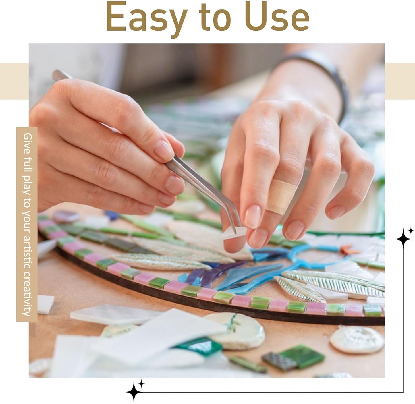 39" X 157" Mosaic Mesh for Back Mounted Tile with Scissors, Fiberglass Mosaic Mesh Backing Boast for Tile Installation Supplies Tools (Non Sticky)