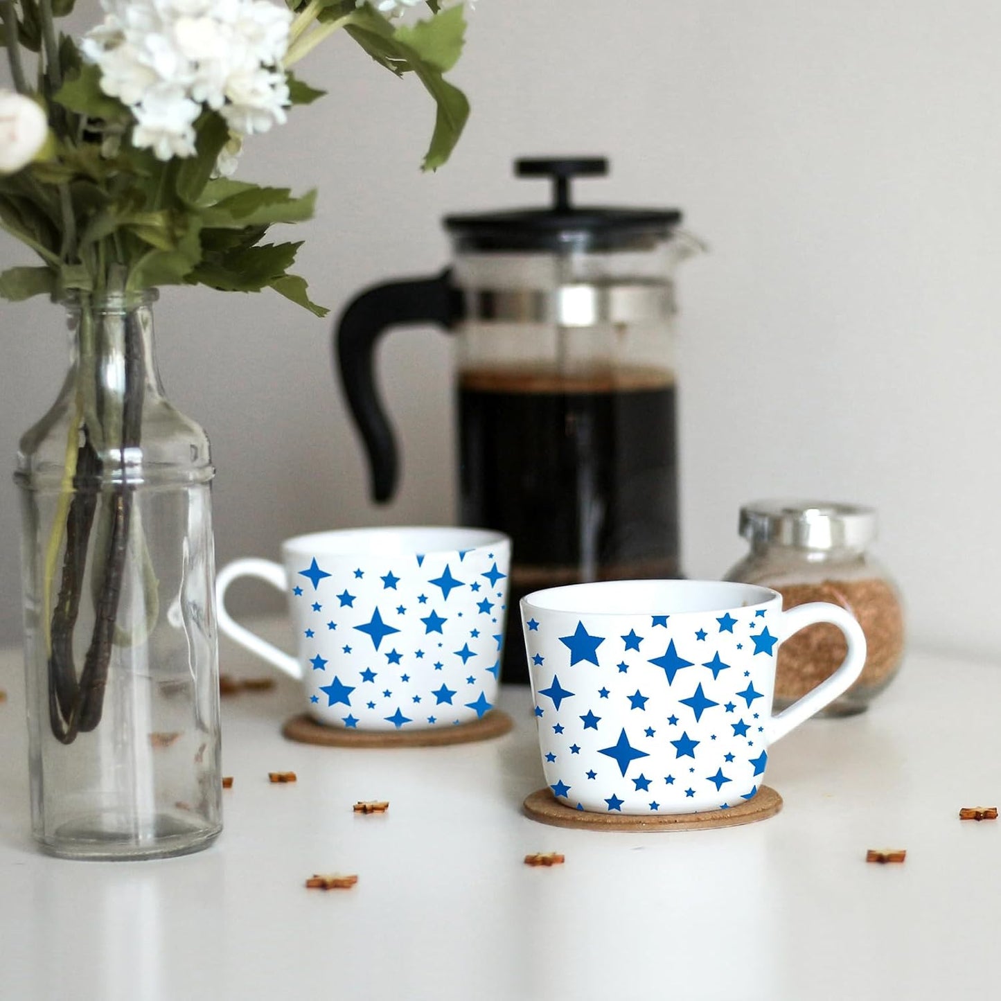 Ant Smart Adhesive Permanent Vinyl Compatible with Cricut Explore and Maker Series Without Cutting Mats, Create DIY Projects, Decals, Stickers & More (Blue, 13inch x 15ft)