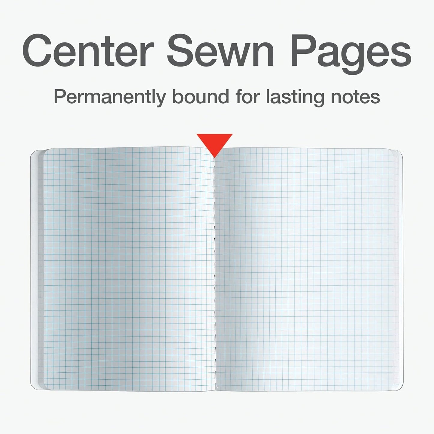 Oxford Composition Notebooks, Mega Pack of 12 Notebooks, Cover Colors Vary, 4 x 4 Graph Paper, 9-3/4 x 7-1/2 Inch School Journals, Assorted Color Covers, 80 Sheets per Book (63718)