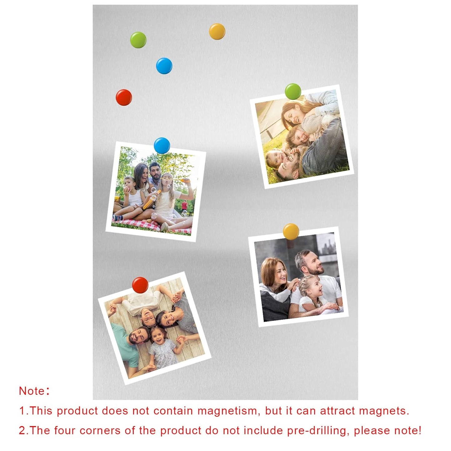 2Pcs 430 Stainless Steel Sheet Metal 8" x 12" x 1/32" Inch Metal Plates for Magnetic Mount Board Wall 20GA(0.80MM) 430 Stainless Steel Shim Stock Plates Metal Sheets for Crafting, Kitchen, Office