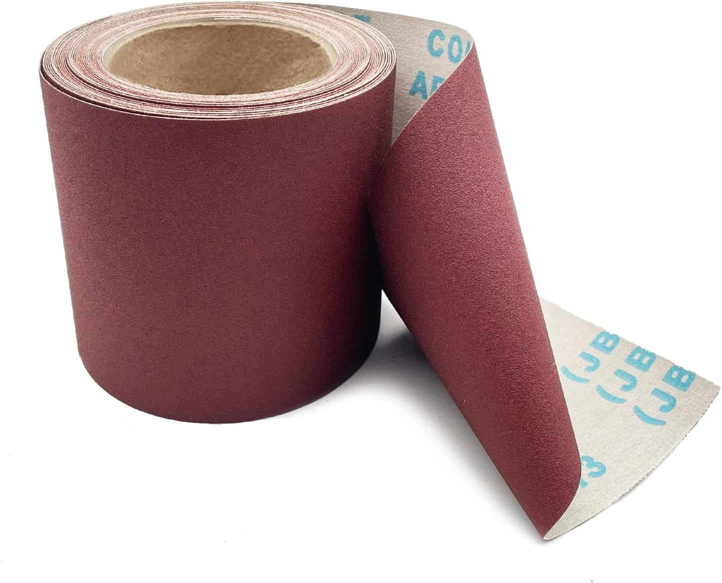 240 Grit Emery Cloth Roll, 4.5 Inch Wide 32.8 Ft Long (Equals 1/4 Sheet Sandpaper 71 Pcs) Abrasive Sandpaper Rolls for Metal Automotive Wood Furniture Sanding Paper Drum Palm Sander (240 Grit)
