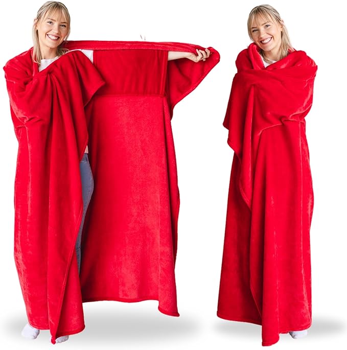 Wearable Blankets for Women, Adult Wearable Blanket Men, Valentine's Day Gifts for Her, Wife Birthday Gift Ideas