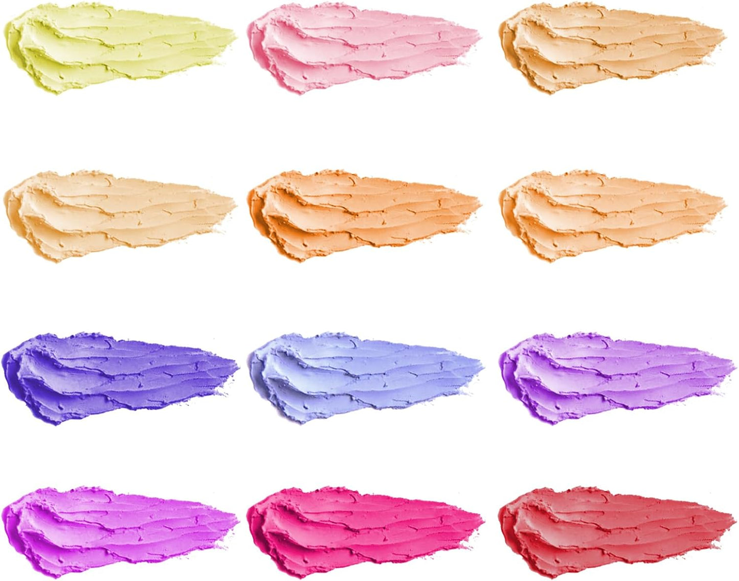 qianshan Soft Oil Pastels Set of 12 Colors,Non Toxic,Soft Texture Vibrant and Creamy Oil Crayons Pastels Art Supplies For Professional Artists Beginners Drawing.Purple&Skin