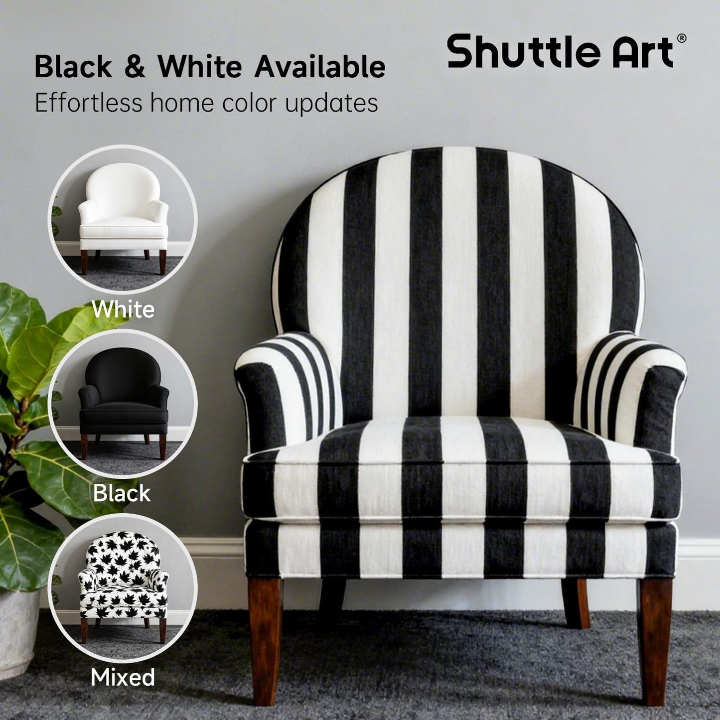 Shuttle Art White Fabric Paint, 33.8 oz(1000 ml) Large Bottle with Pump, Permanent Fabric Paint for Furniture, Sofa, Cushions, Clothes, Soft Non-Toxic Textile Paint for Color Changing, Renewal & Art Creations