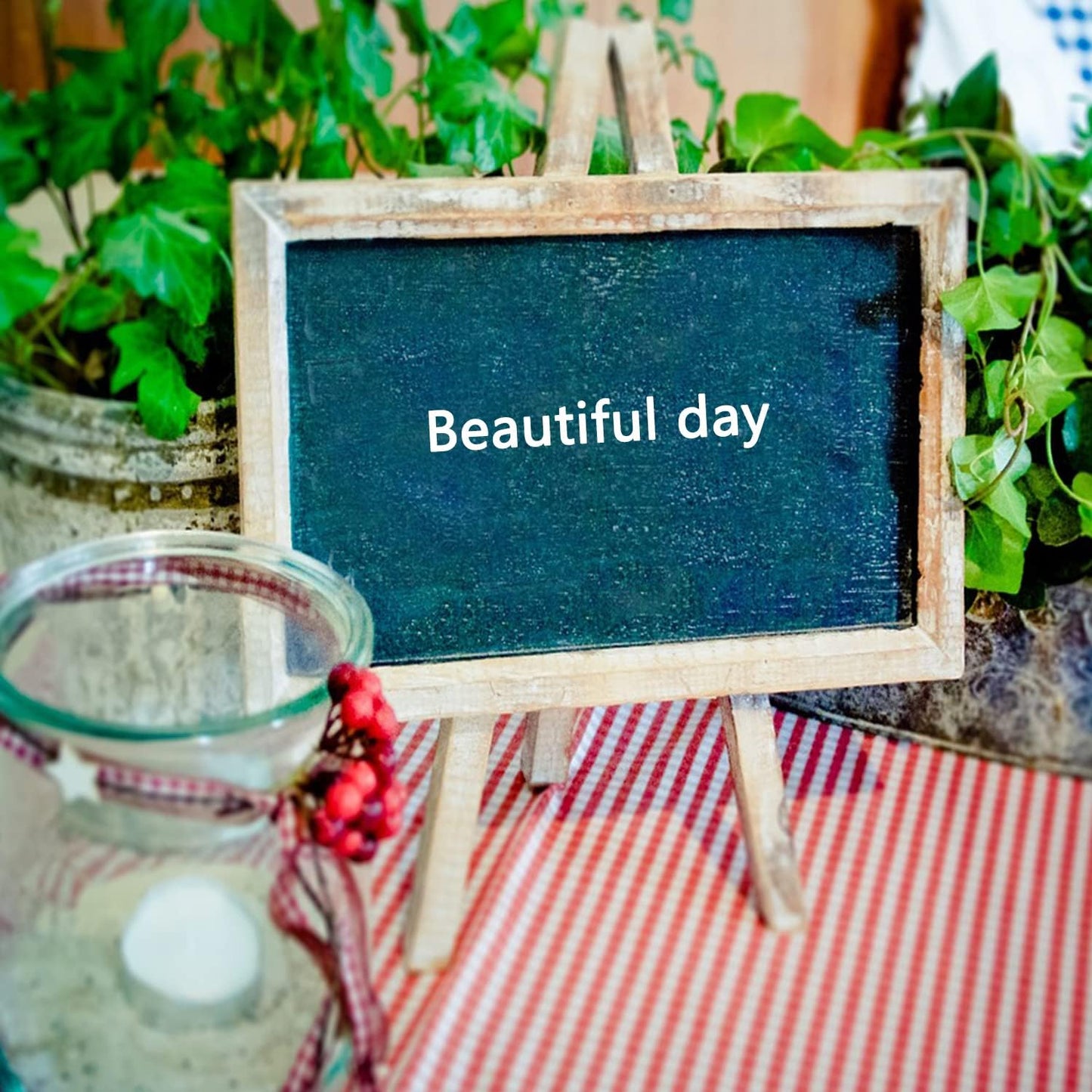 5.9 Inch Mini Wood Display Easel, 10 Pcs Tabletop Easels for Displaying Photos, Picthres