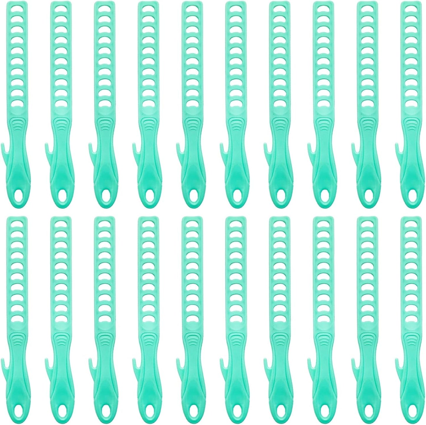 20 Pack Paint Stir Sticks, Plastic Reusable 10” Paint Stirring Rod for Art Project, Green Mixing Tool Painting Primer Epoxy Resin Chemical Liquid Glue DIY