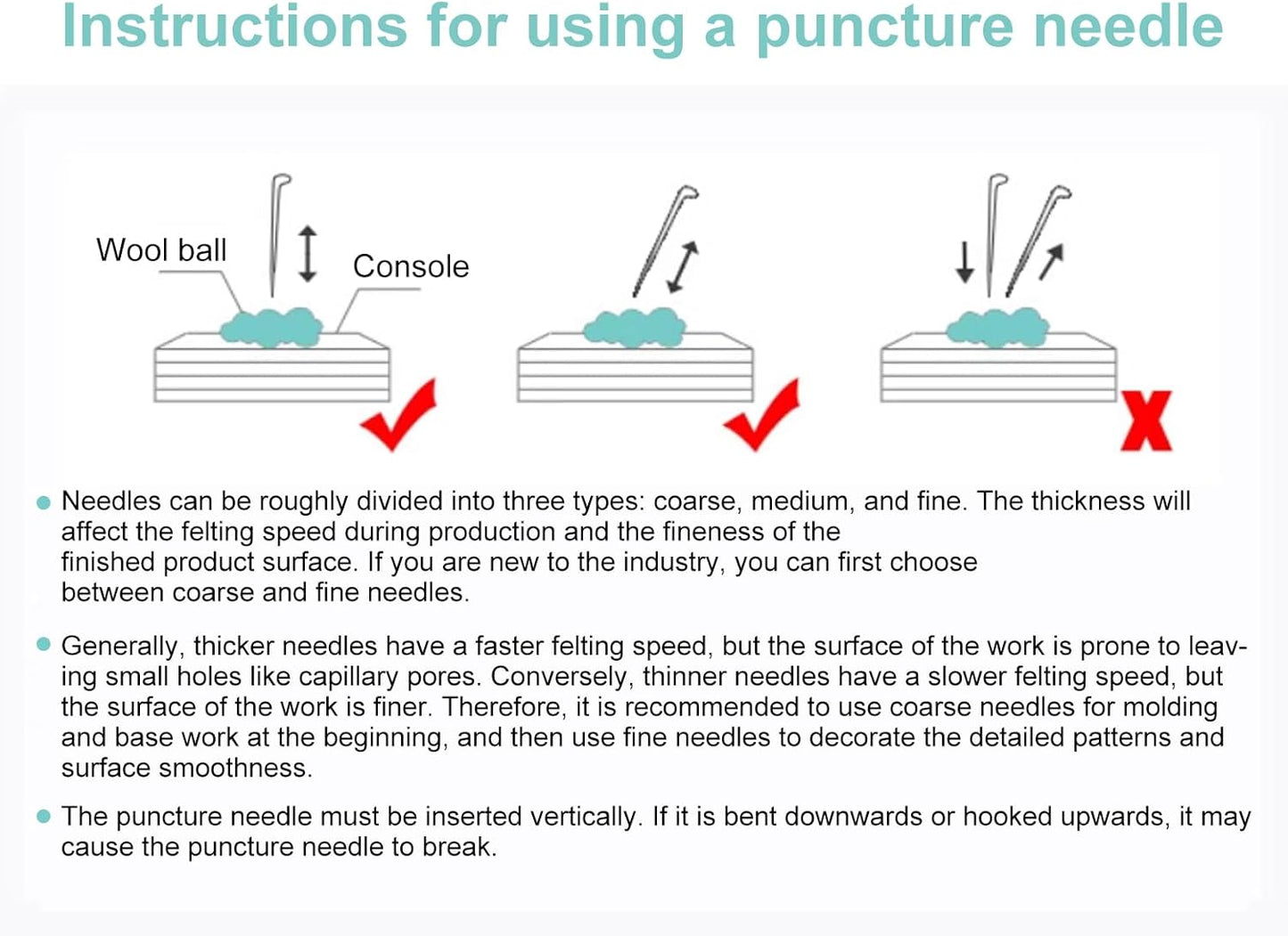 2pcs Needle Felting Foam Pad, Sponge Pad Needle Felting Sponge Foam Mat Foam Needle Felting Pad Pin Cushion Mat Holder for Manual DIY Craft
