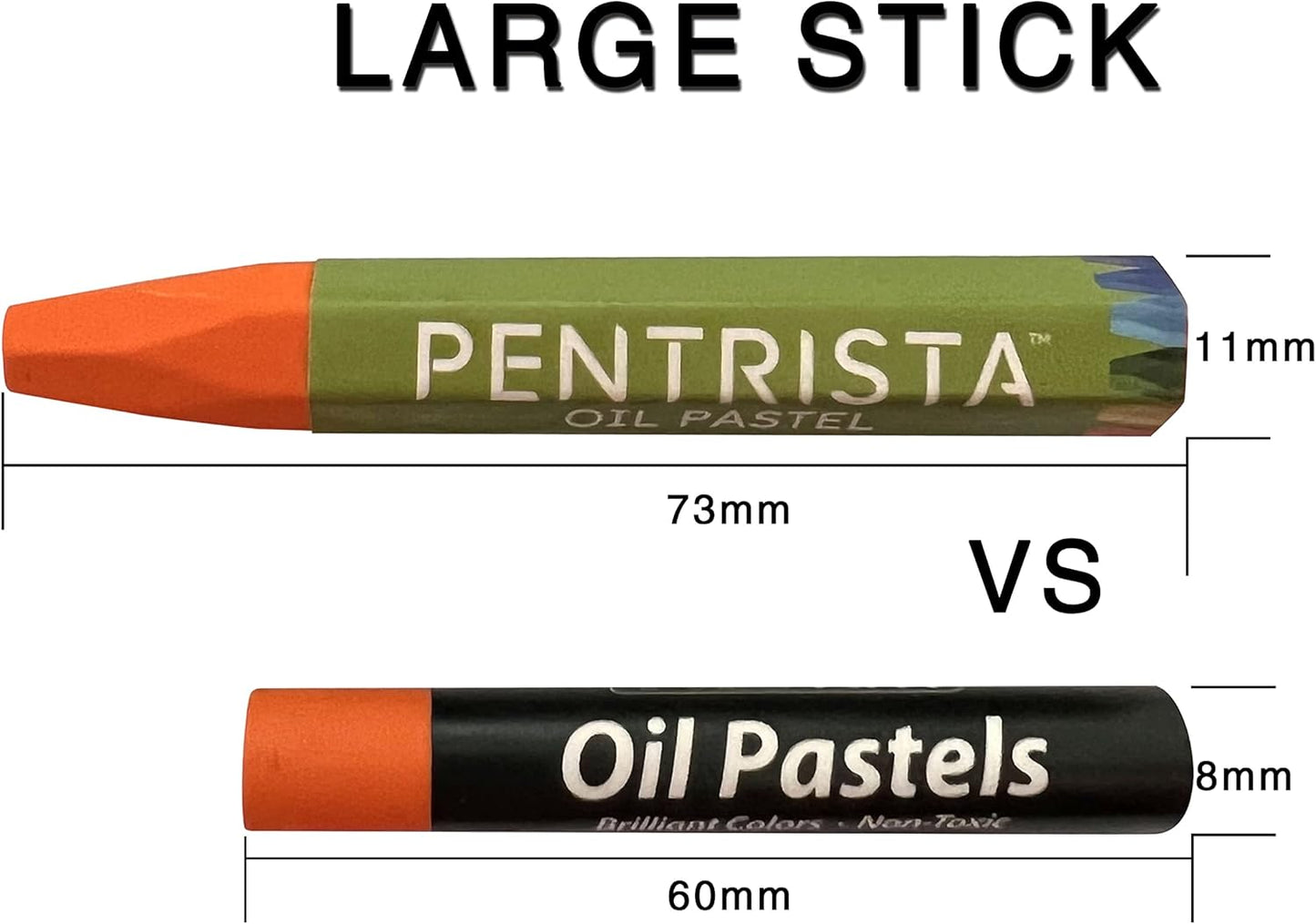 Oil Pastels,24+1 Assorted Colors+1 Sharpener and 1 Pastel Holder, Oil Pastels for Kids Indoor Activities At Home,Non-Toxic Oil Pastel Crayons for Artist Students Smooth Painting and Drawing