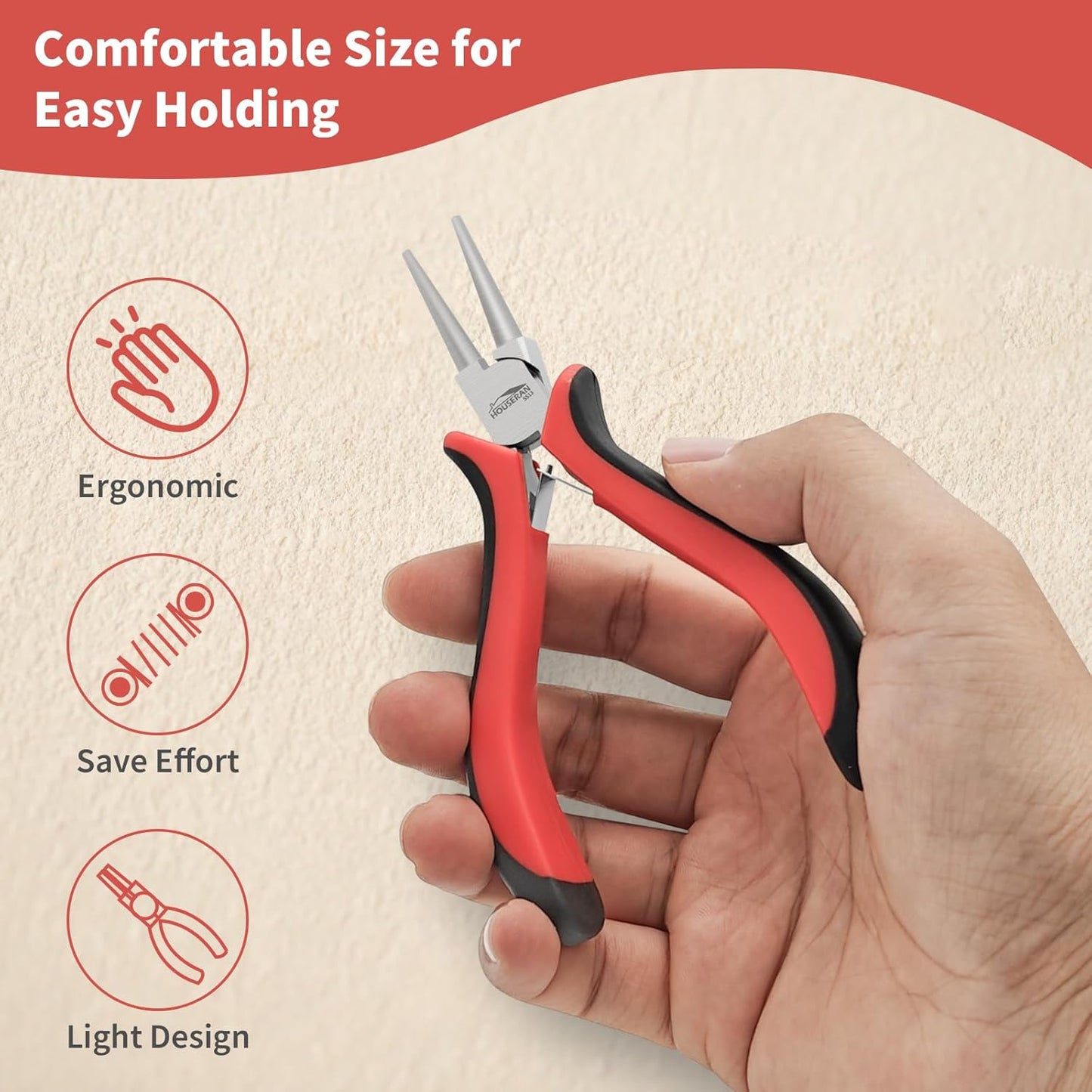 Round Nose Pliers for Jewelry Making, Wire Shaping, Beading, Jewelry Repair