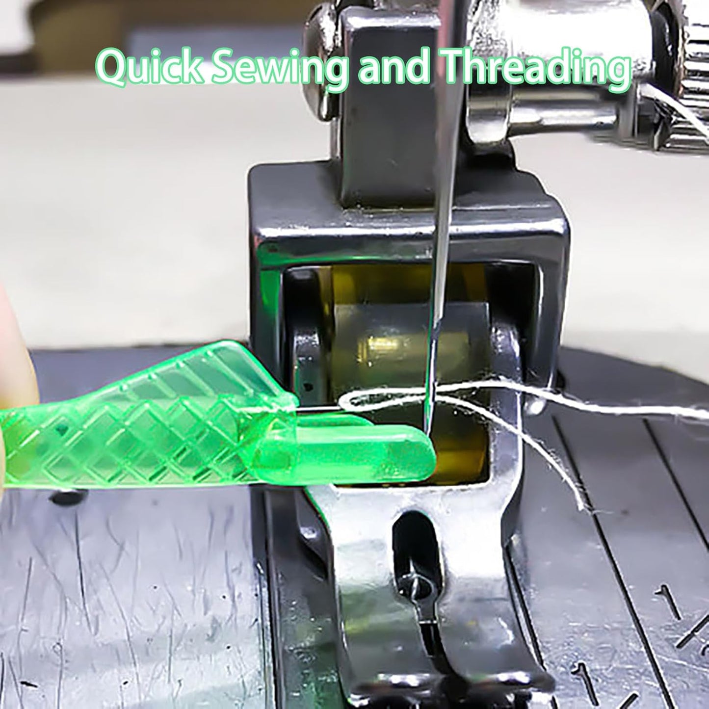 Fish Mouth Sewing Machine Needle Threader - 2025 New Automatic Tool, Quick & Easy Loop Threader for Enhanced Sewing Efficiency & Precision (20)