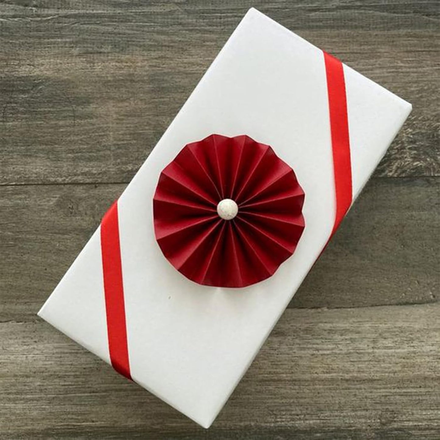 1/8" X 100 Yards Red Satin Thin Ribbon Solid Color Double Faced Ribbons Perfect for Crafts Wedding Decor Bow Making Arts Sewing and More