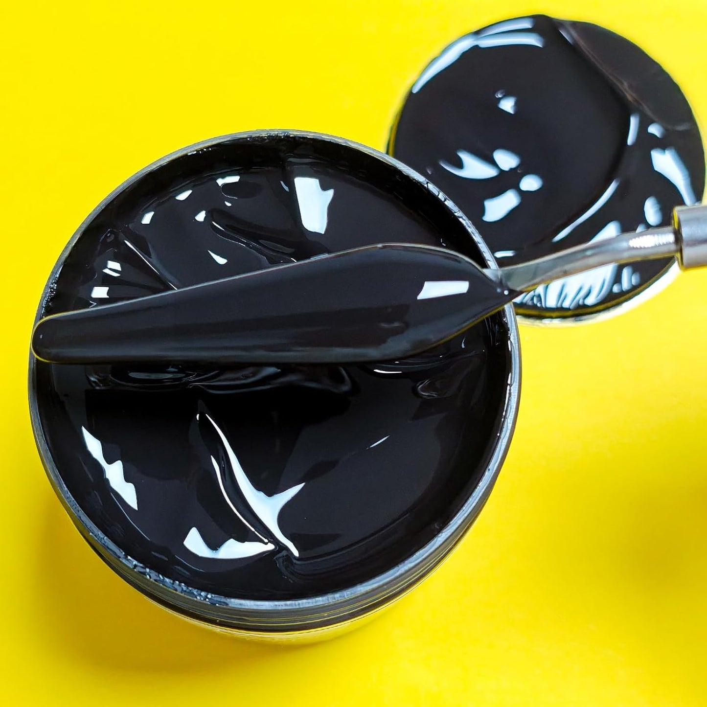 Artecho Black Gesso 16.9oz / 500ml, Gesso Primer for Acrylic Painting