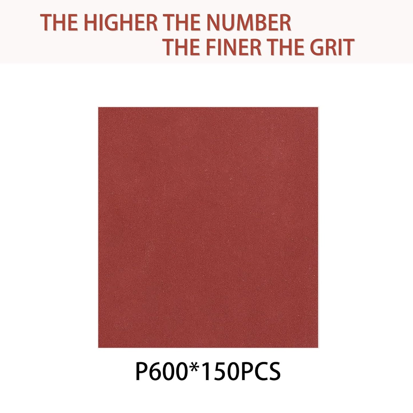 150pcs 600 Grit Sanding Discs, 5-Inch 8-Hole Sandpaper, for Woodworking or Automotive