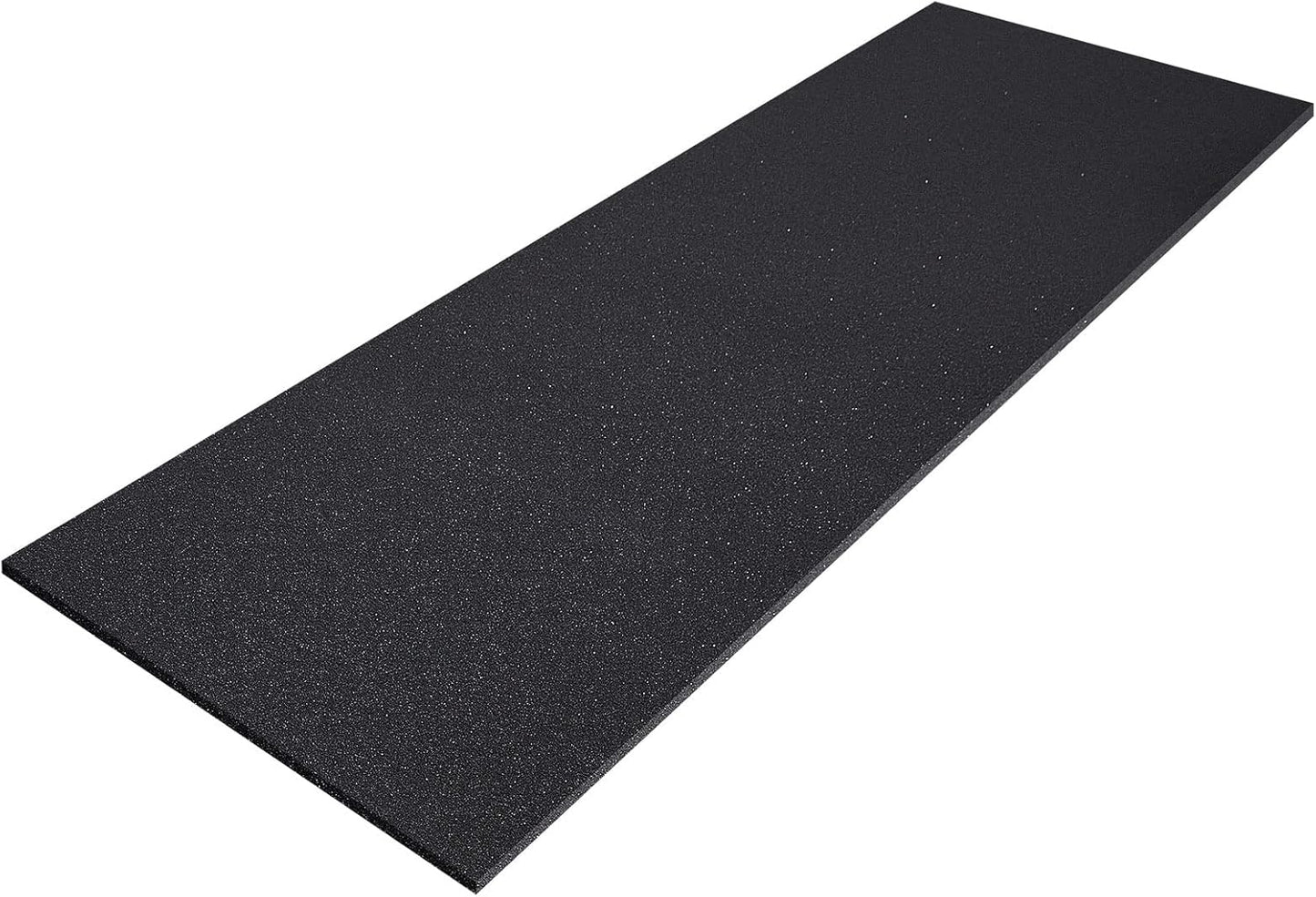 Amylove Polyurethane Foam 24" x 72" High Density Cushion Upholstery Foam Sheet for Seat Replacement DIY Projects Chairs Headboards Sofas Home(1/2" x 24" x 72",Black)