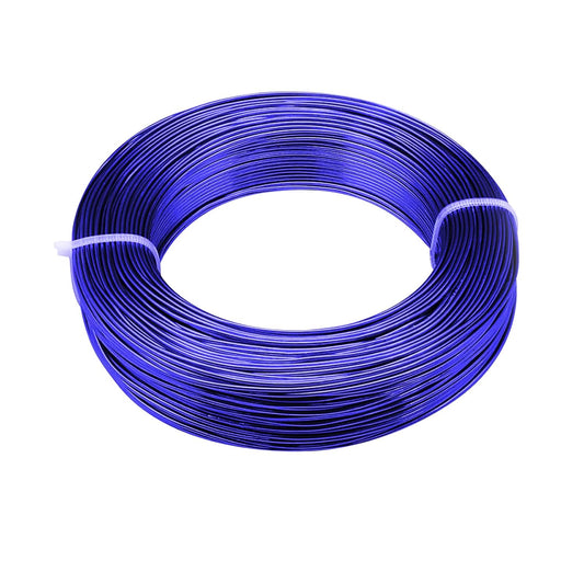 3mm Aluminum Craft Wire, 50 Feet 9 Gauge Bendable Anodized Metal Wire for Sculpting, Jewelry Making, Armature Making, Wire Weaving and Wrapping