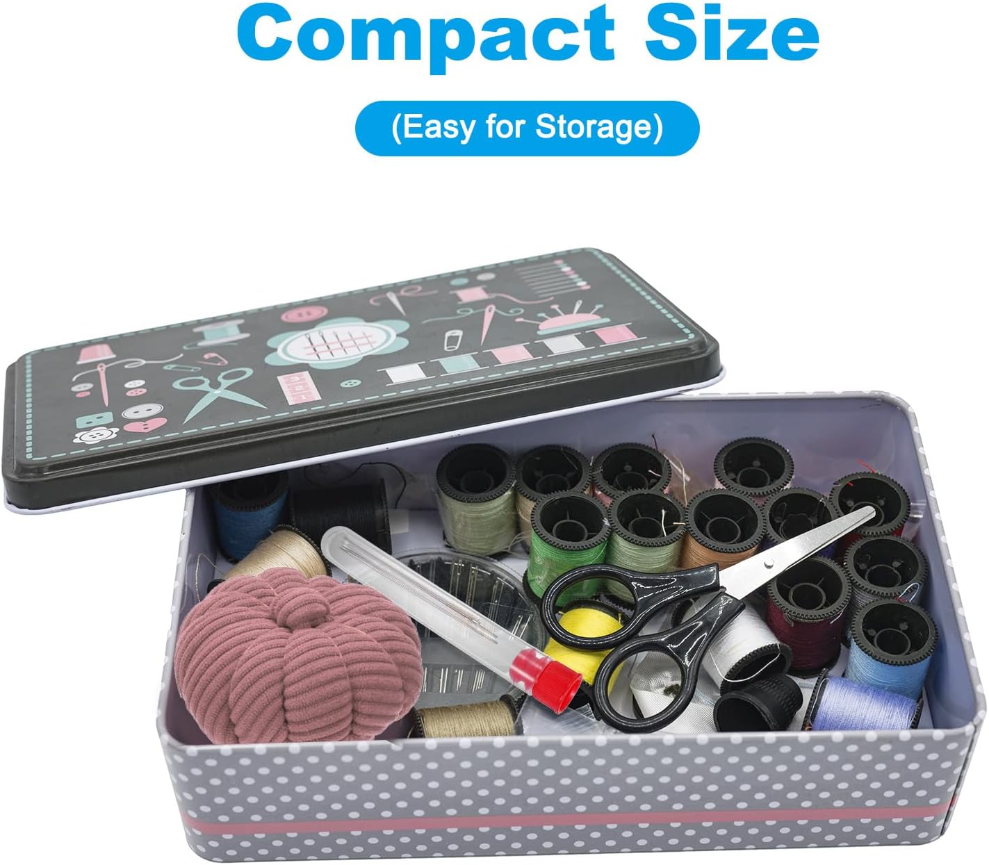 PATIKIL Wrist Pumpkin Pin Cushion, Snap Pin Cushion with Elastic Strap Ring Portable Embroidery Needle Pin Storage for Hand Craft Knitting, Pink