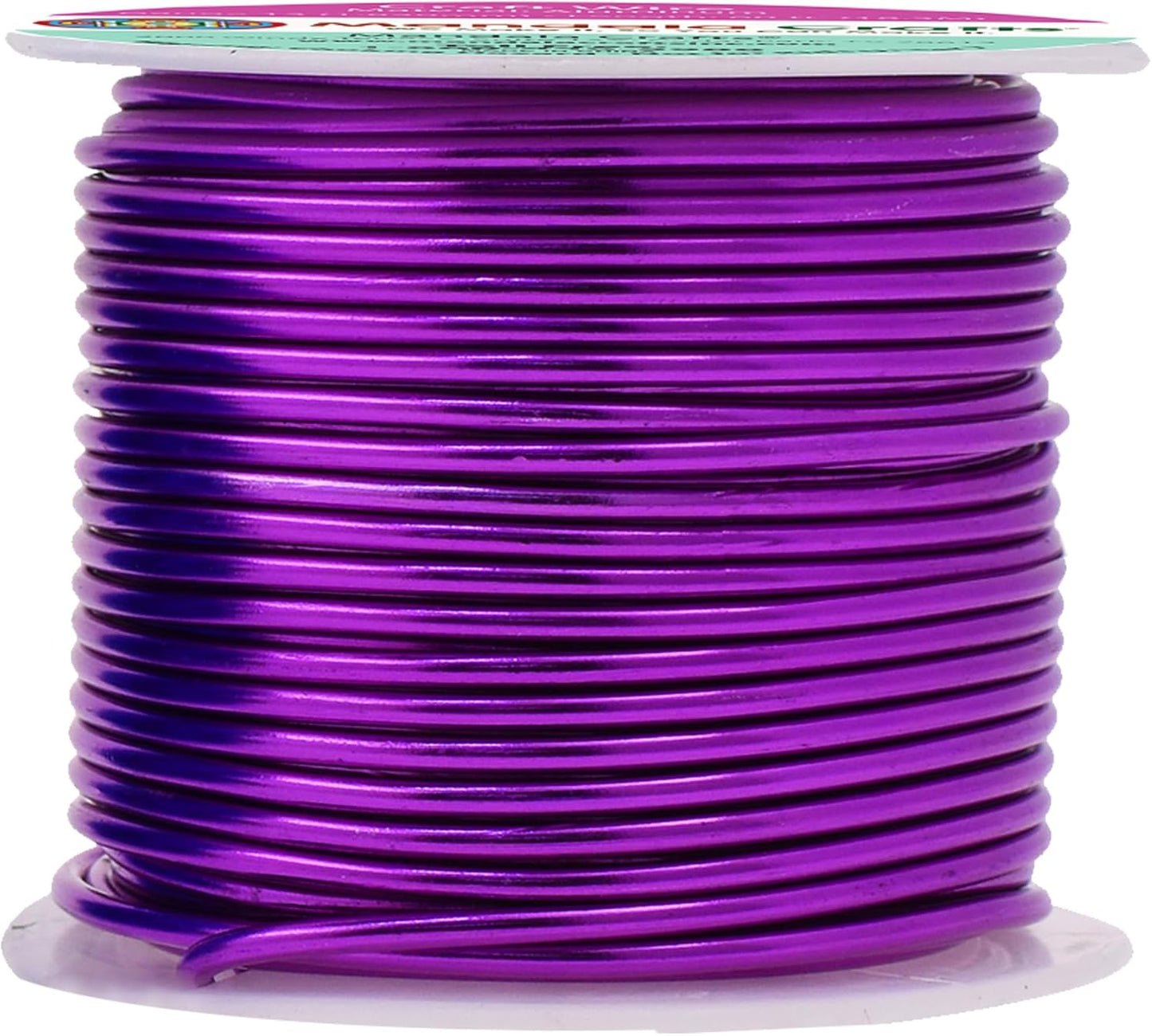 Mandala Crafts 13 Gauge Anodized Aluminum Craft Wire for Jewelry Making - 240 FT Colored Flexible Rainbow Wire - Bendable for Bonsai Armature Crafting Sculpting