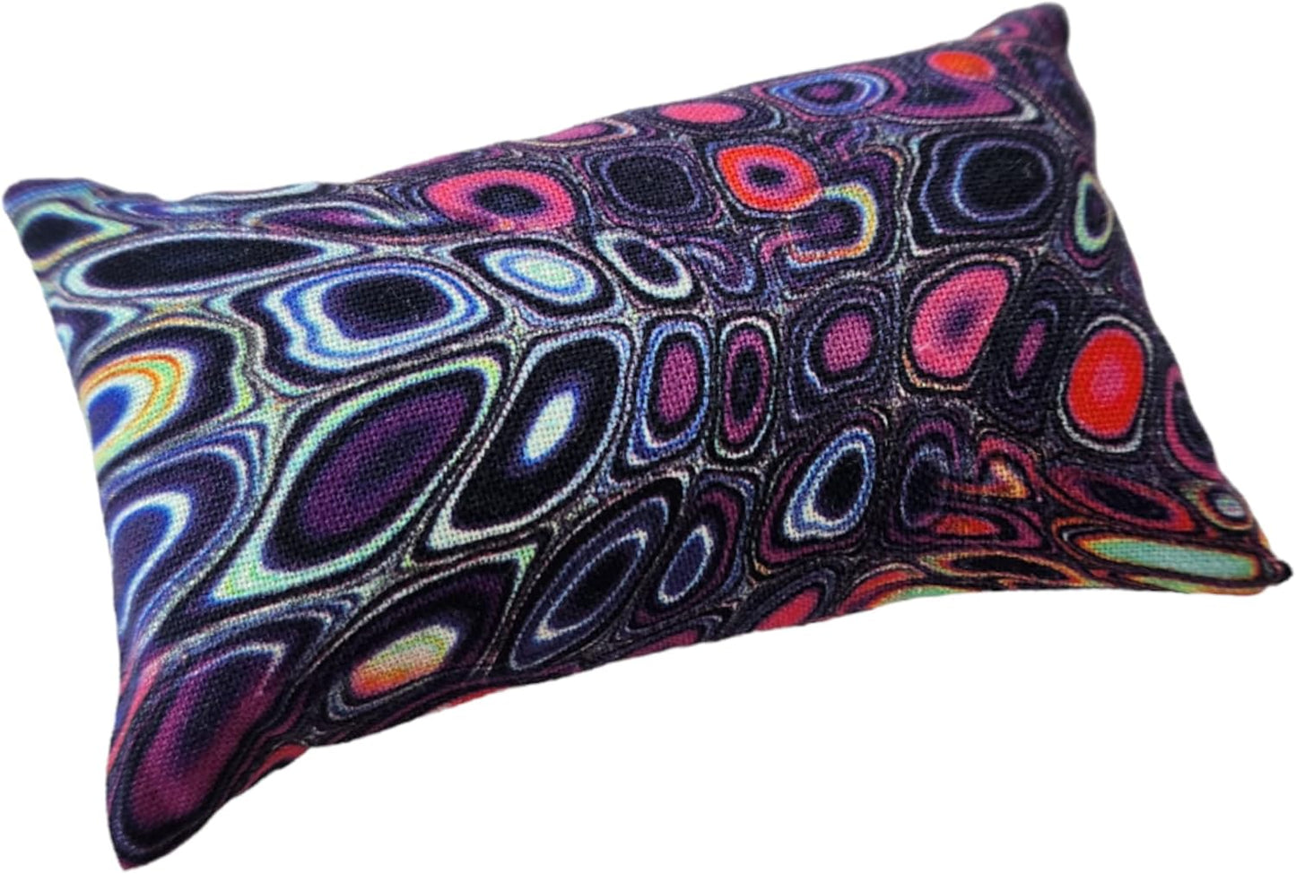 Emery Pincushion for Sewing - Filled with Abrasive Emery Sand - Handmade in USA (2"x3", Reflection)