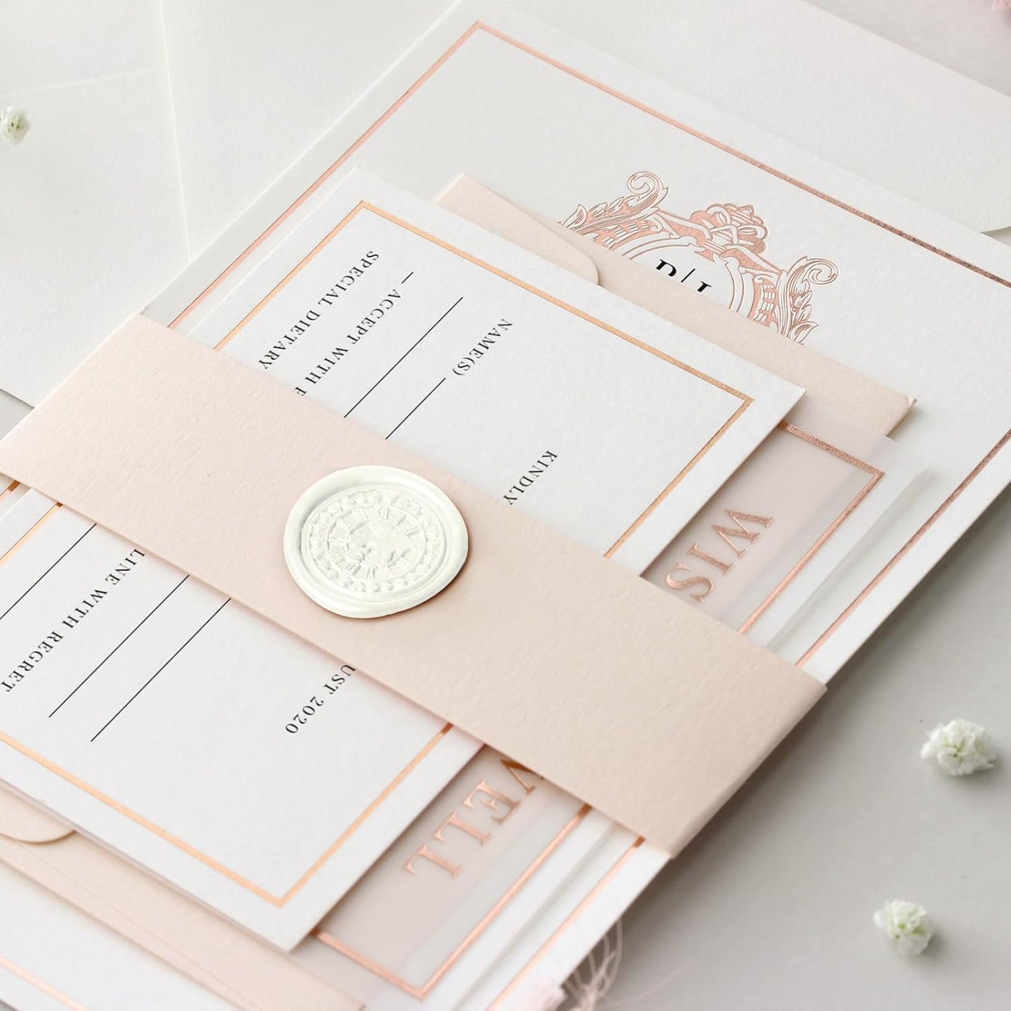 Glue Gun Sealing Wax Sticks for Wax Seal Stamp -Pearl White, Great for Wedding Invitations, Cards Envelopes, Snail Mails, Wine Packages, Christmas Gift Ideas, Pack of 10