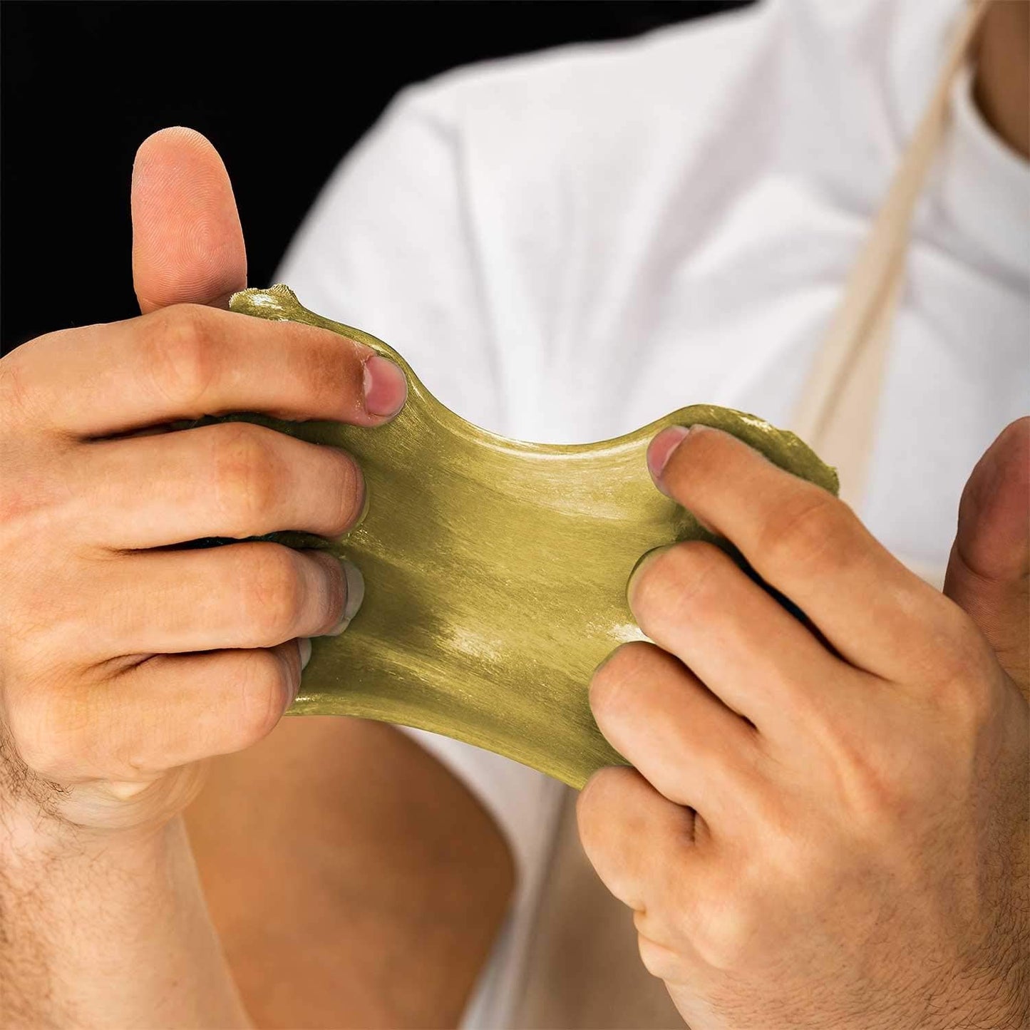 U.S. Art Supply Jewelescent Mica Pearl Pigment Powder, Olive Gold 3.5 oz (100g) Pouch - Cosmetic Grade, Epoxy Resin Color Pigment, Mica Powder for Resin, Soap, Slime, Candle Dye, Art