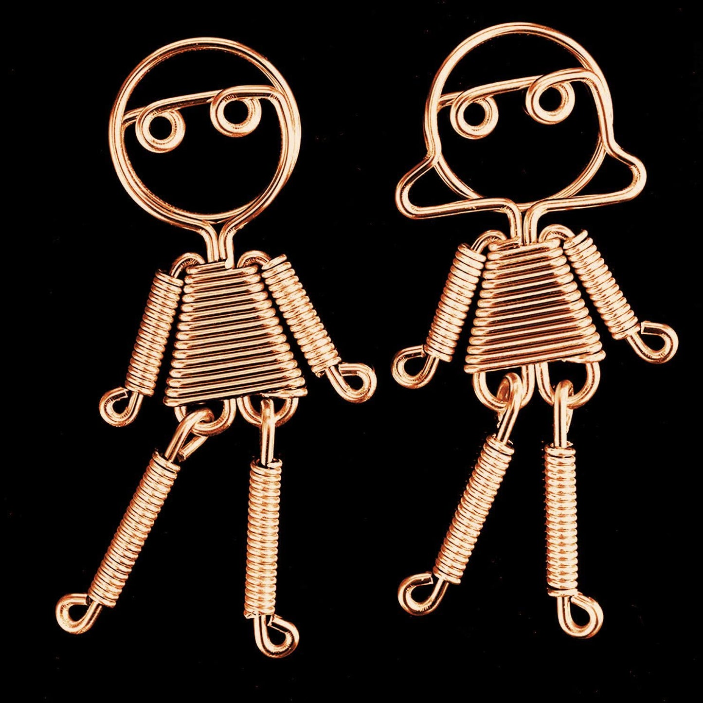 TecUnite Aluminum Craft Wire for Sculpting Armature Bendable Craft Wire for DIY Jewelry Making(Copper, 10 M X 1 mm, 1 Roll)