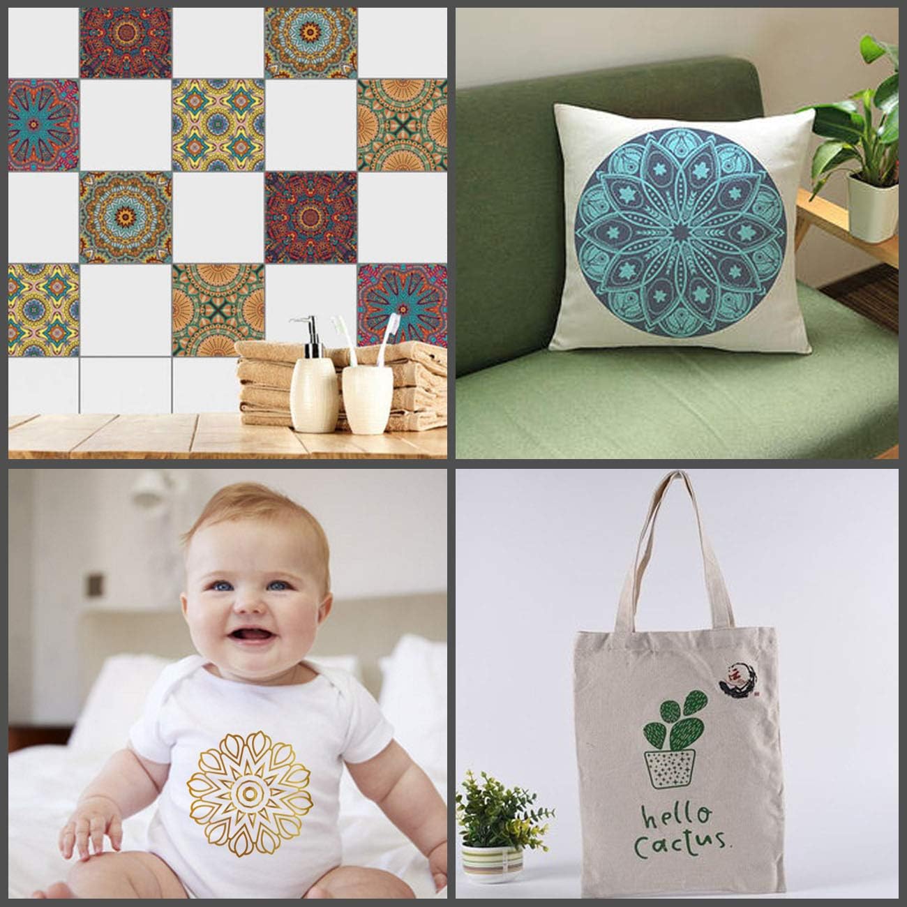 24 Pack 4 Mil Clear Mylar Stencil Sheets, 12" x 12" Blank Reusable Plastic Template Sheets for Cricut, Laser Cutting, Gyro-Cut Tool Template Material