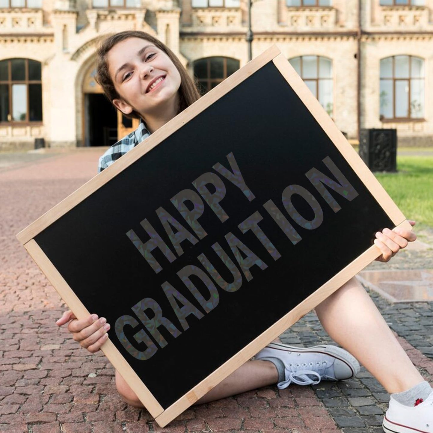 Starboling Letter Stickers,2 inch 8 Sheets Black Alphabet Sticker,Self Adhesive Vinyl Letter Stickers Mailbox Numbers,for Arts Crafts Outdoor Sign Poster Mailbox Sign Doors Mailboxes Car Truck