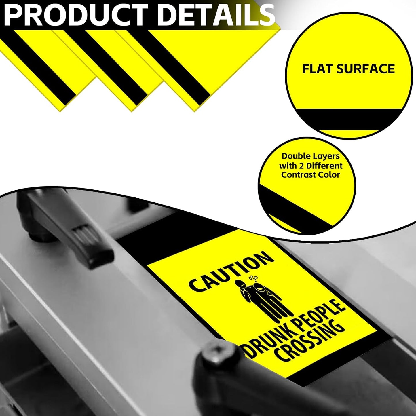 5PCS Laser Engraving Double Color ABS Plastic Sheet,Two-Tone Laserable Engraving Plastic Sheets for Name Badge,Office Label,Laser Artistic Product,Size 11.73" x 11.73",Lemon Yellow/Black