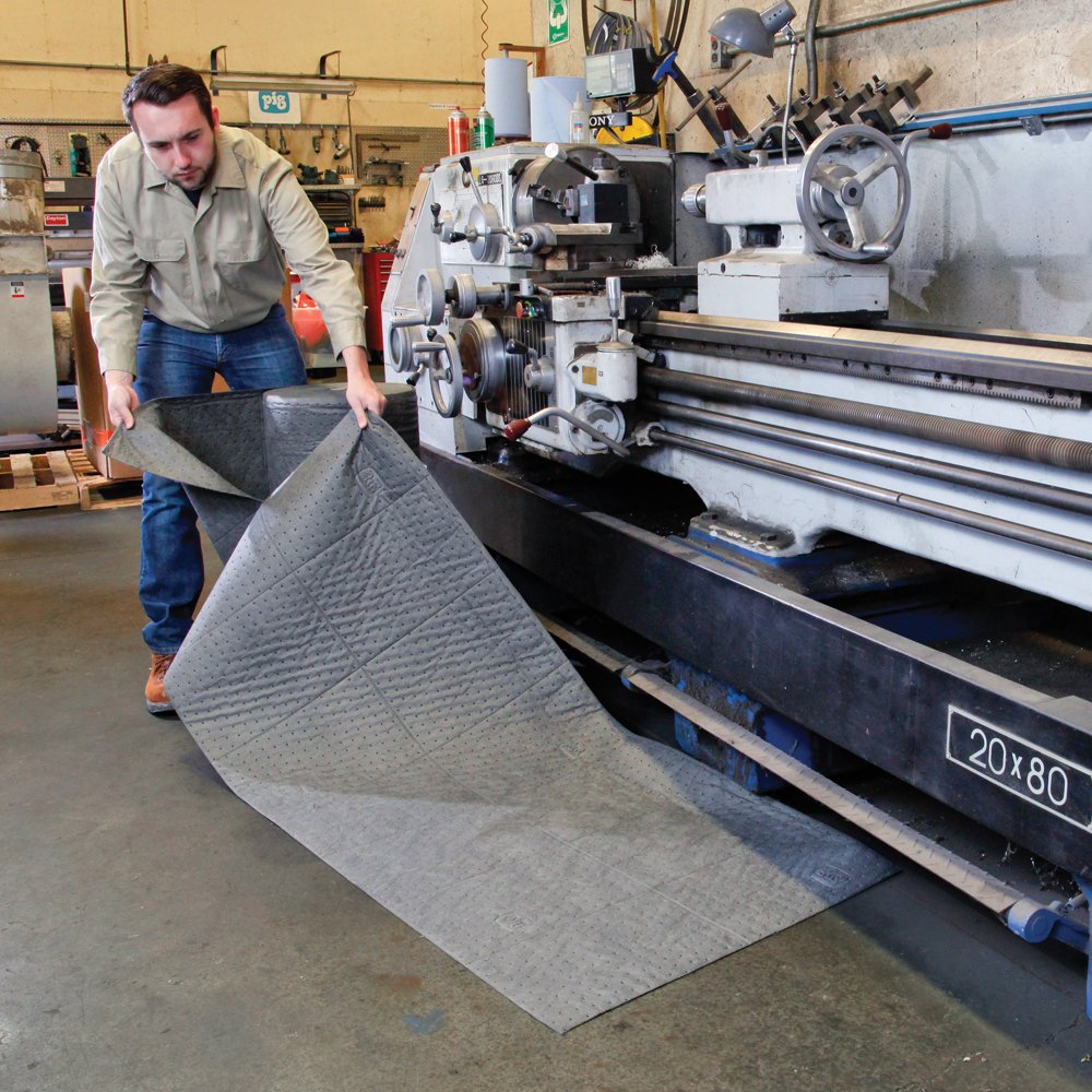 PIG Absorbent Mat Roll - 30" x 300' Lightweight Mat Roll - Absorbs up to 40.2 Gallons per Roll - MAT225