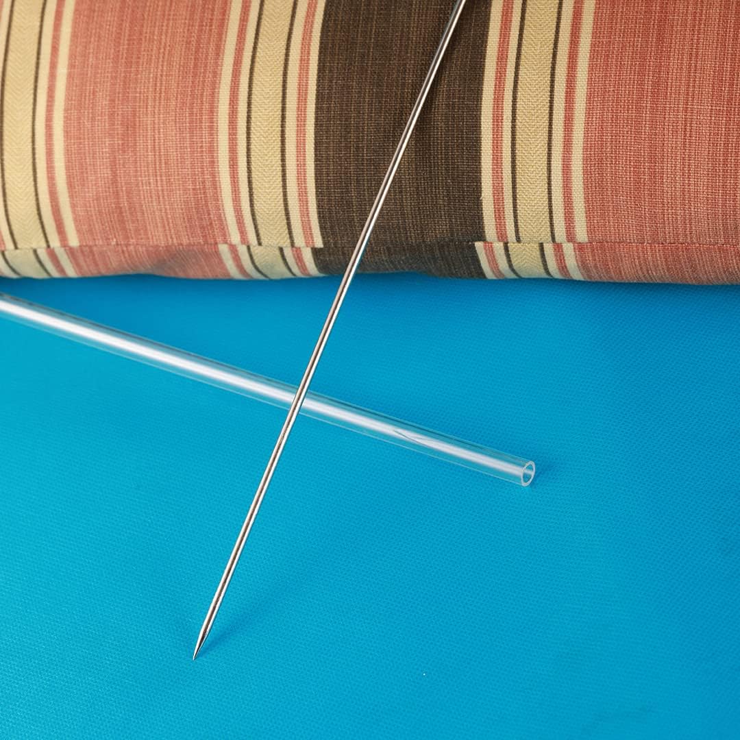 12'' Long Needle,Big Sewing Needle,with Needle Storage Tube Large Needle