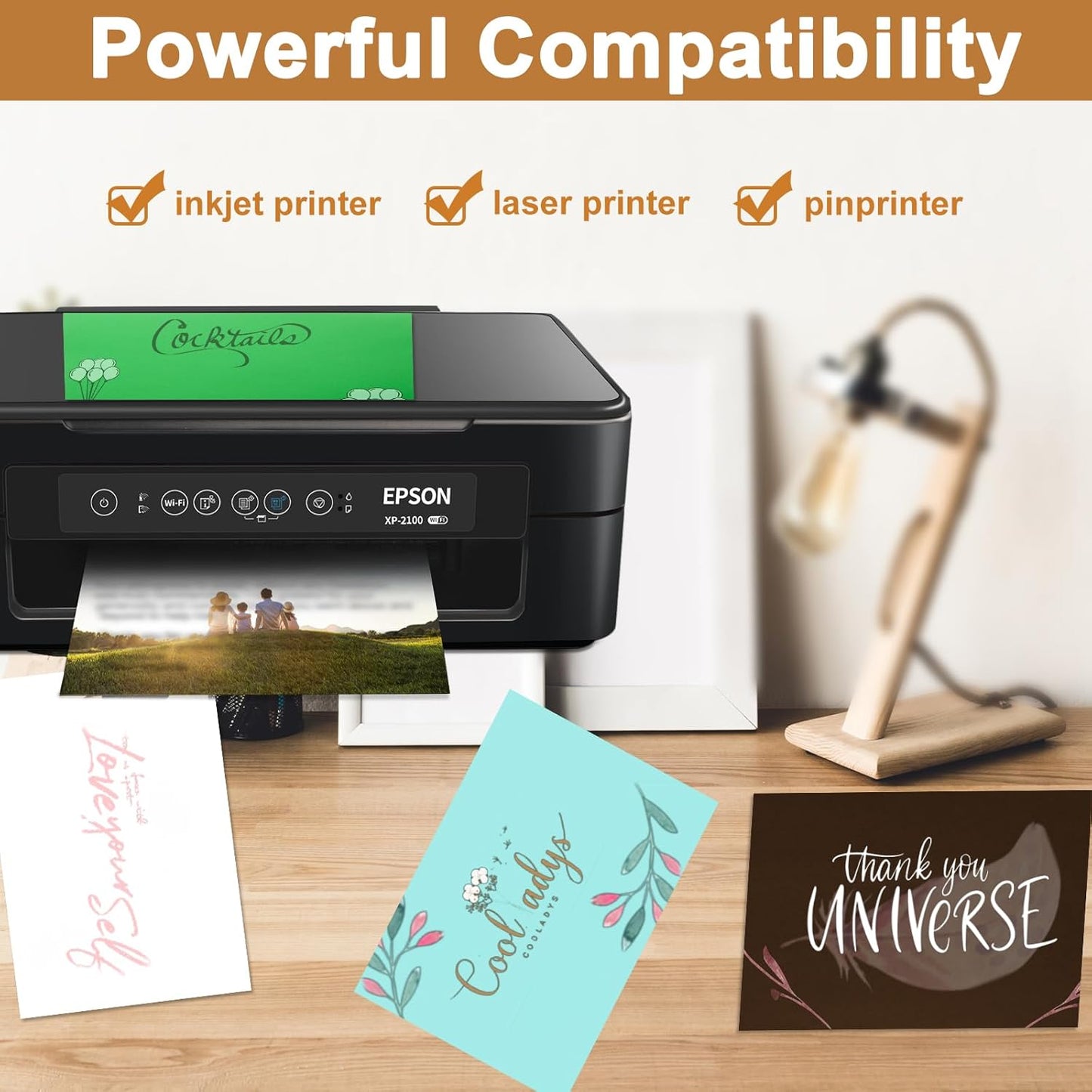 40 Sheets Coffee Shimmer Cardstock 8.5 x 11 Crafts Paper, 75lb Thick Dark Brown Card Stock for DIY Cards, Greeting Cards,Wedding Invitations, Birthday