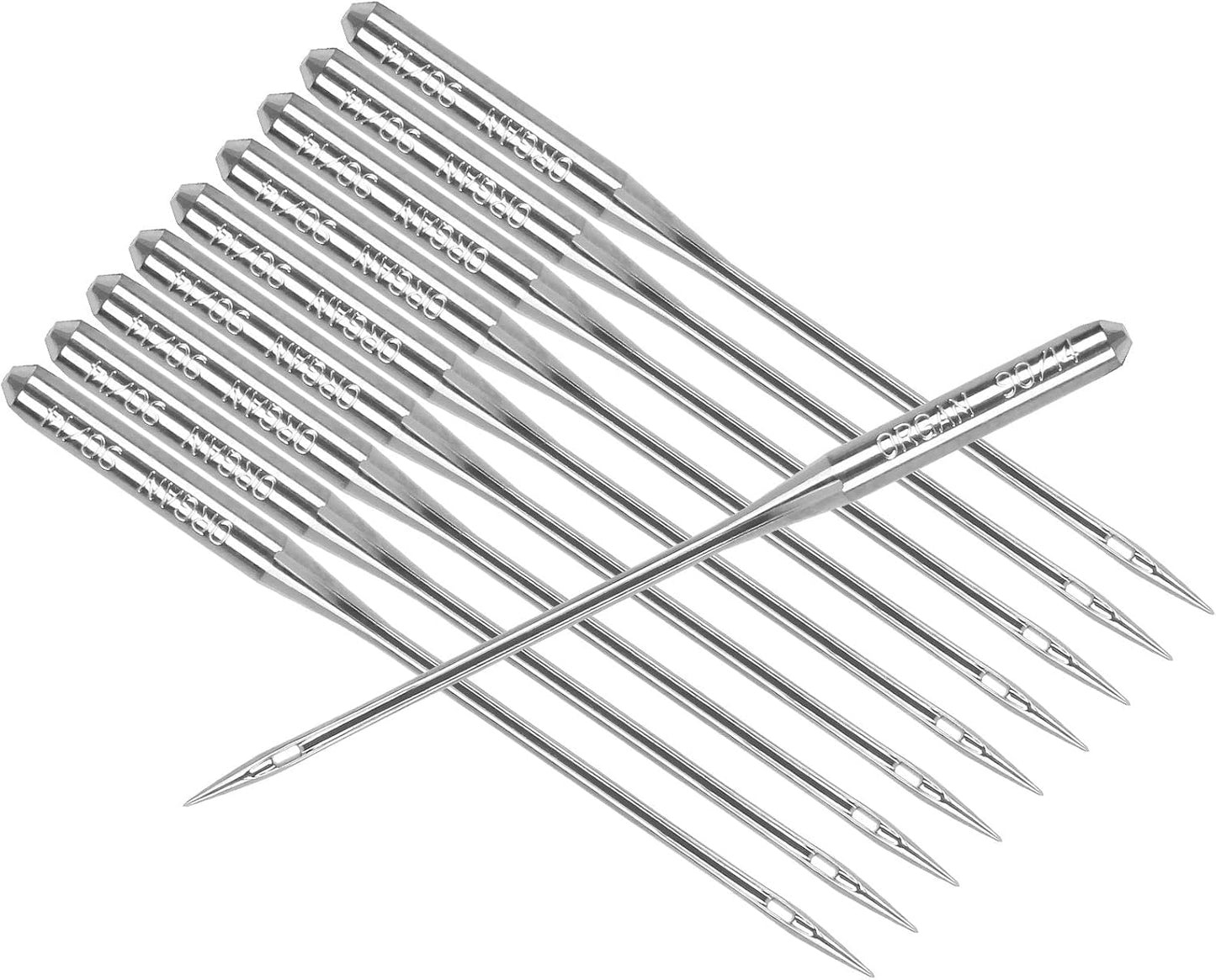 30Pcs Embroidery Needles for Brother Size 90/14 130/705H HAx1 Embroidery Machine Needles Sewing Needles for Brother Embroidery Machine (3 Pack of 10 Needles)