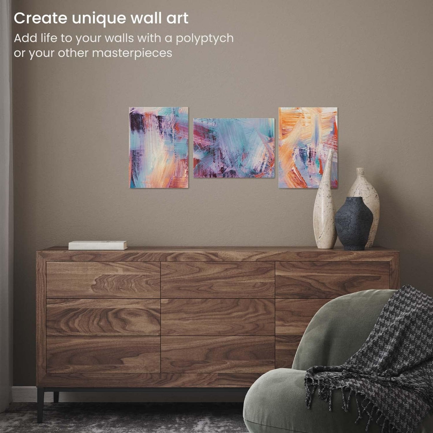 ARTEZA Canvas Boards for Painting, 11 x 14 Inches, Pack of 14, Blank White Canvas Panels for Acrylic, Oil, Gouache & Tempera Painting