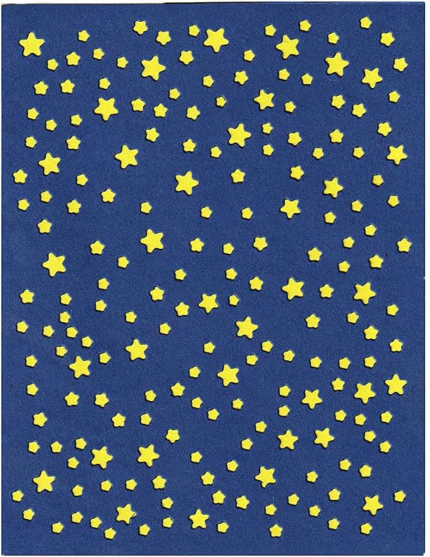 Stars Background Cutting Dies,Five Pointed Stars Die Cuts Metal Embossing Stencils Template Mould for Card Scrapbooking and DIY Craft Album Paper Card Decor